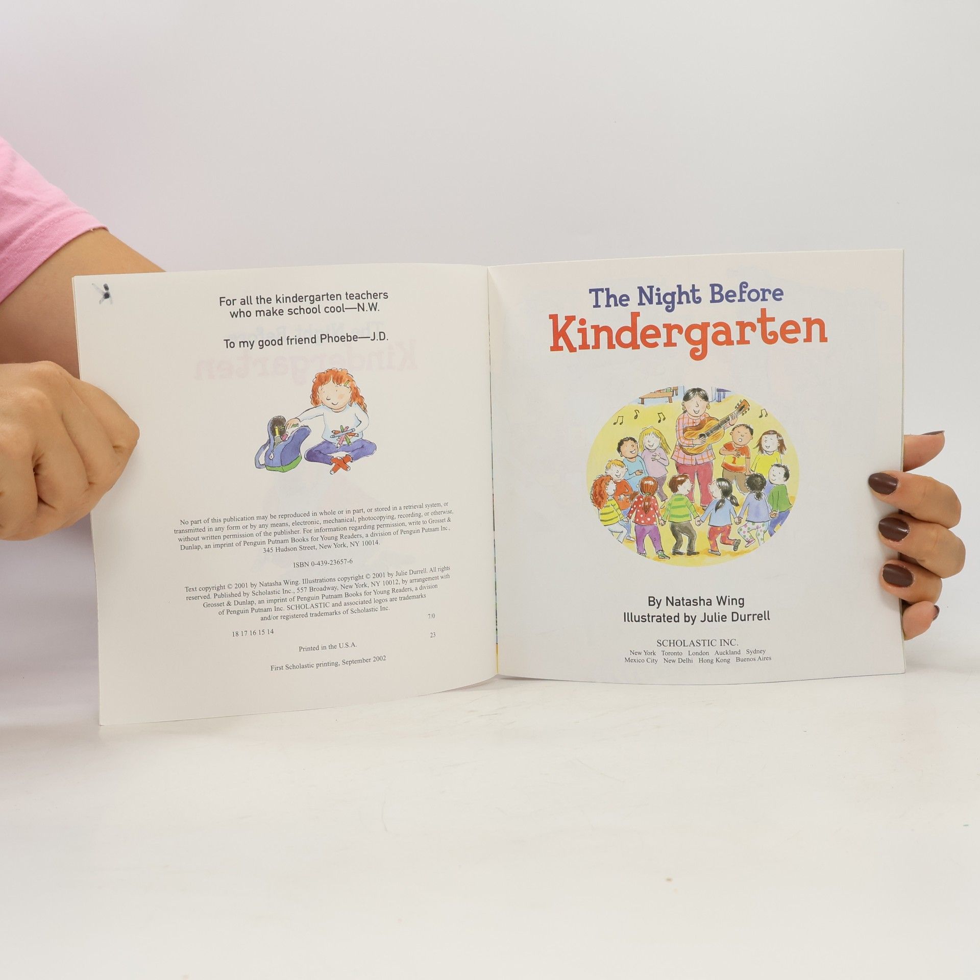 Natasha Wing The Night Before Kindergarten