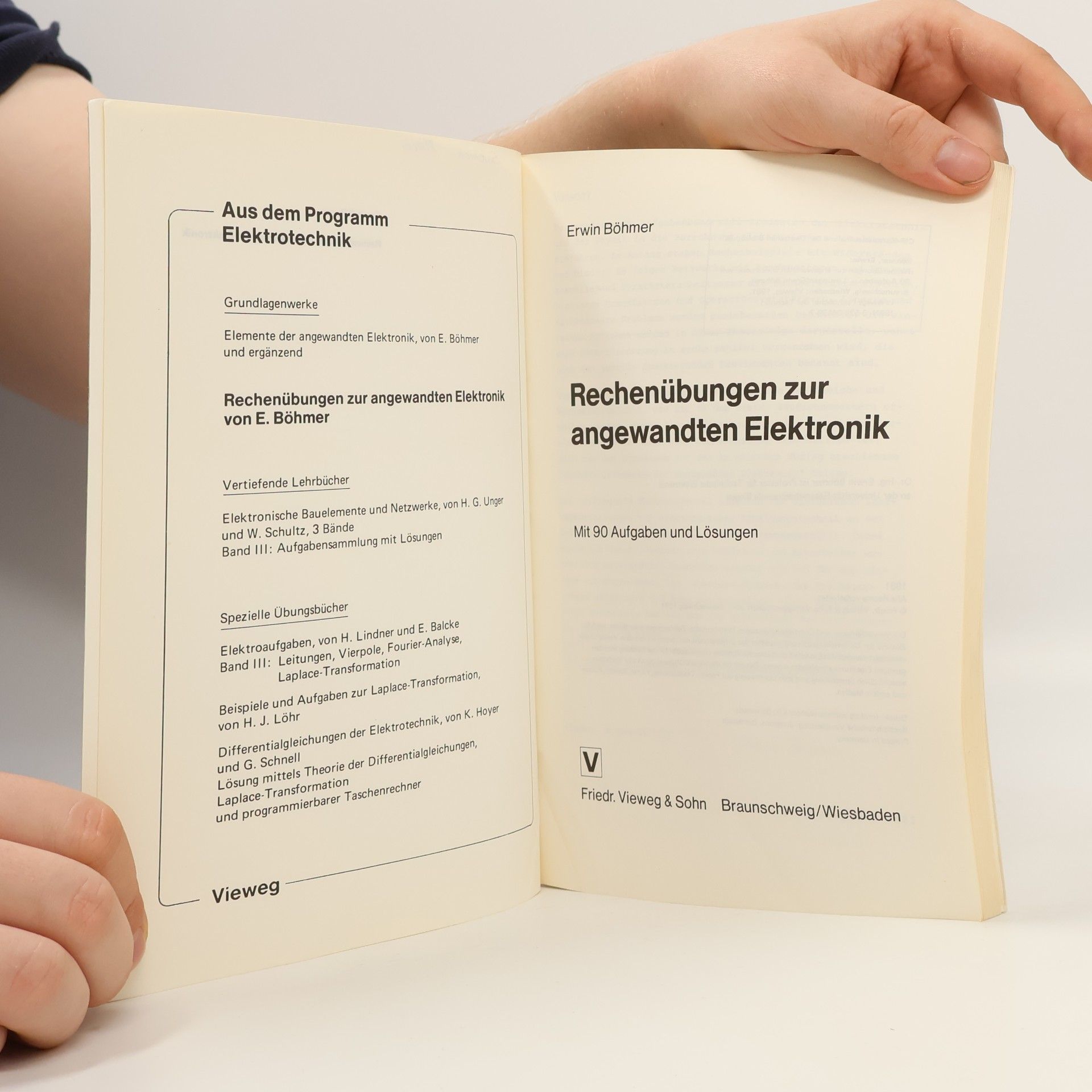 Erwin Böhmer Rechenübungen zur angewandten Elektronik