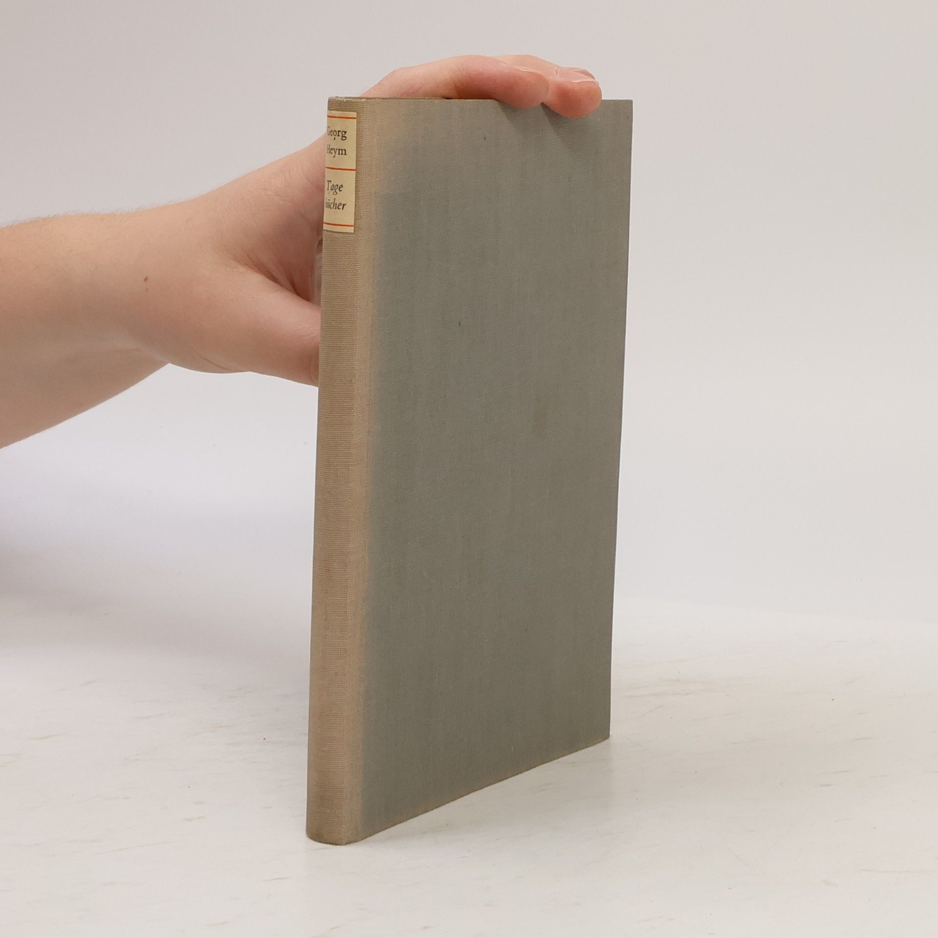 Georg Heym Dichtungen und Schriften Band 3. Tagebücher, Träume und Briefe