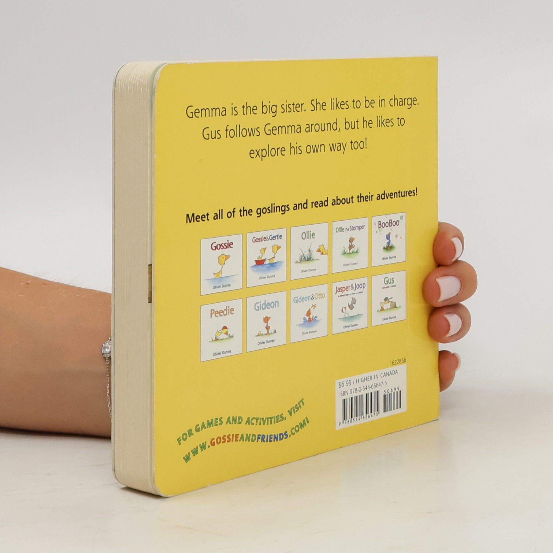 Olivier Dunrea Gemma & Gus Board Book