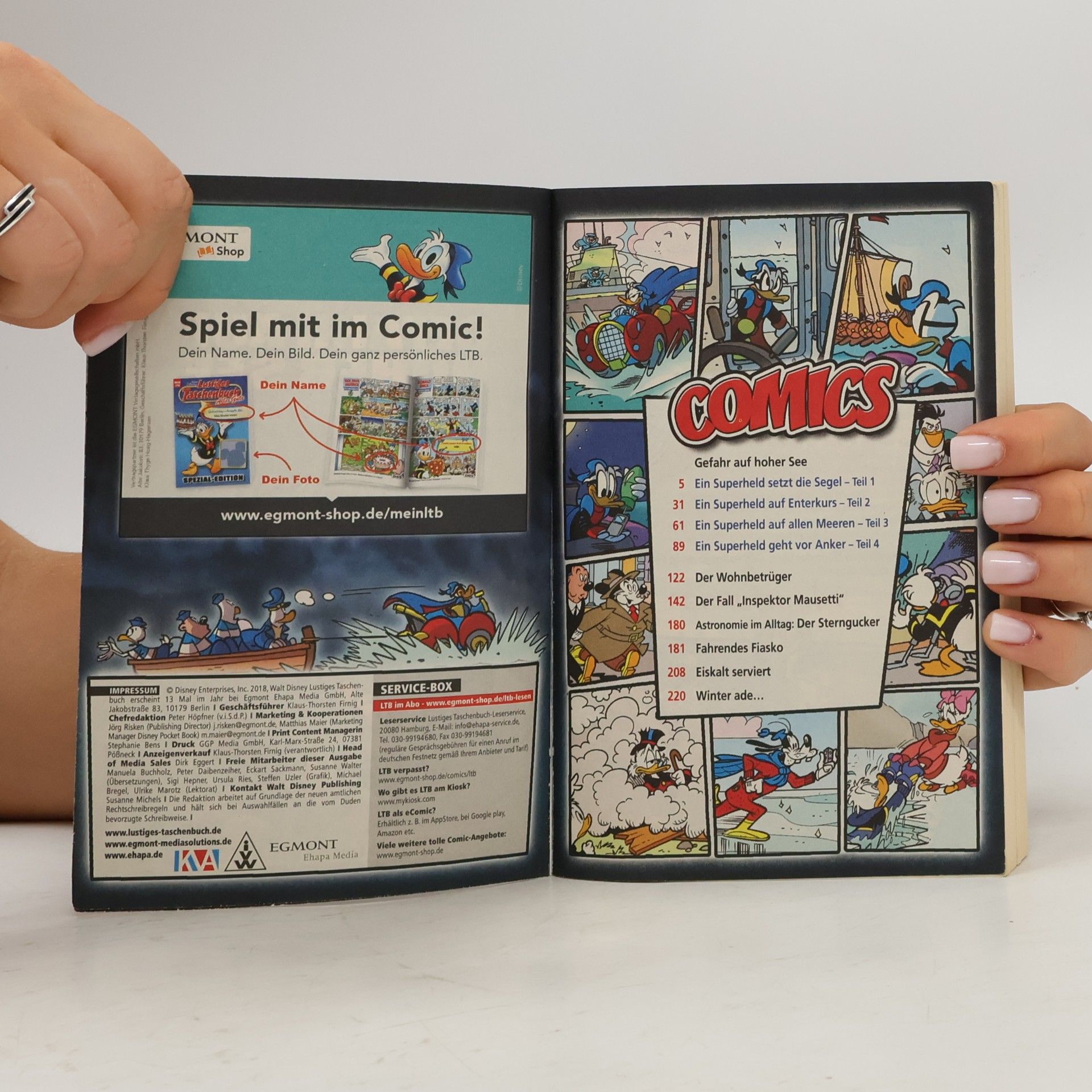Walt Disney Lustiges Taschenbuch 502