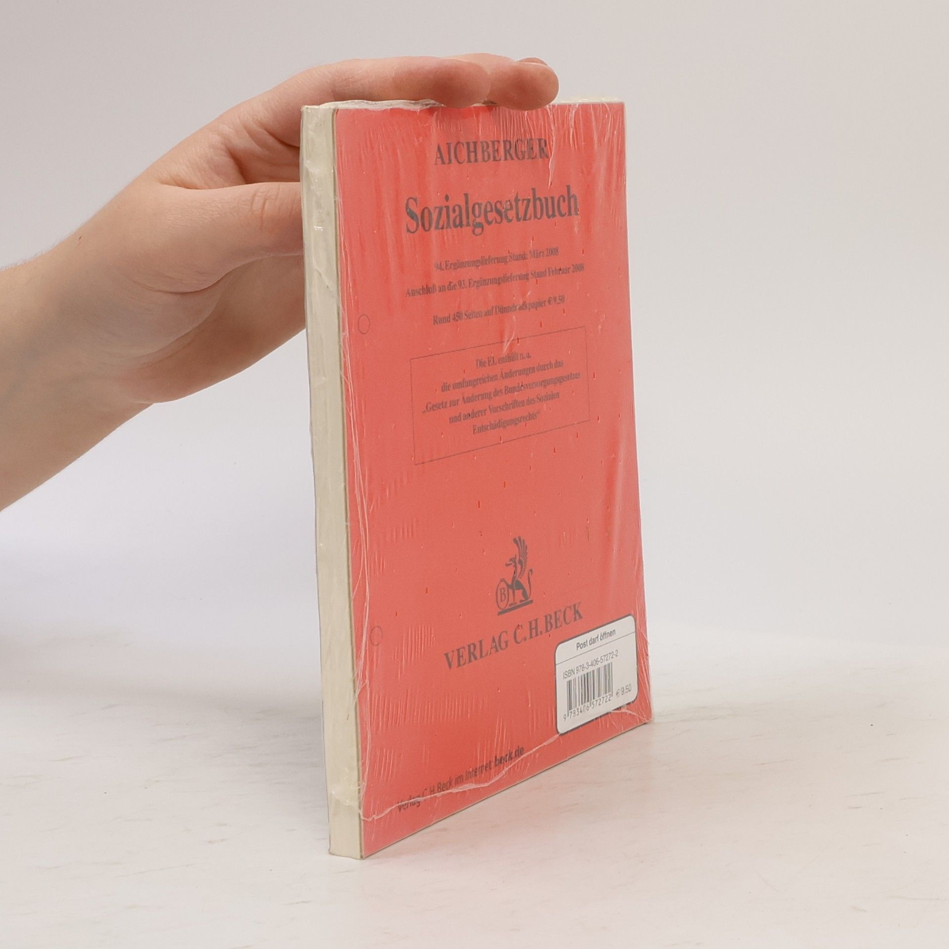 Friedrich Aichberger Sozialgesetzbuch 94. Ergänzungslieferung