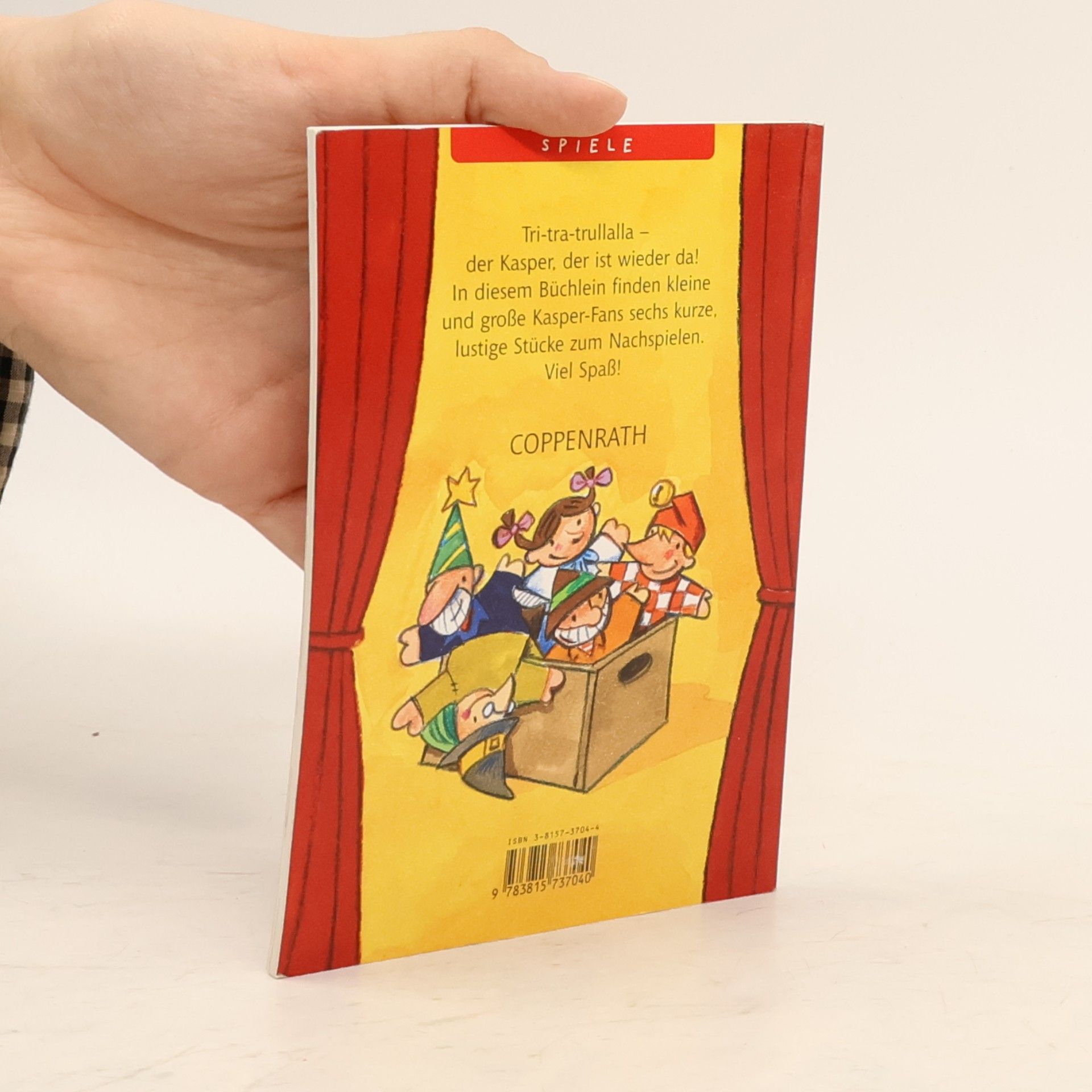 Christa Wißkirchen Kleine Spiel- & Spaßbücher /Spiele: Der neue 5-Minuten-Kasper