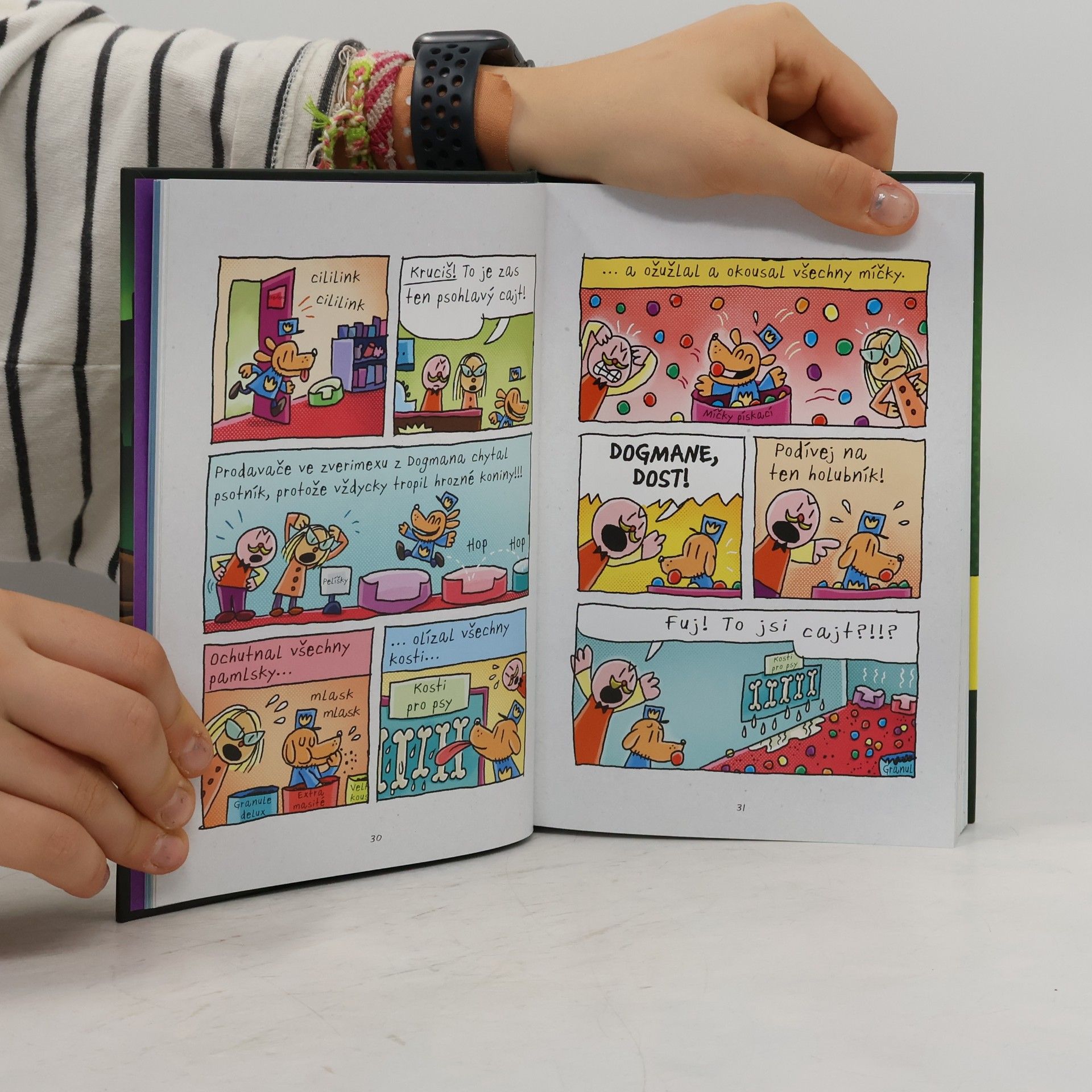 Dav Pilkey Dogman utržený ze řetězu