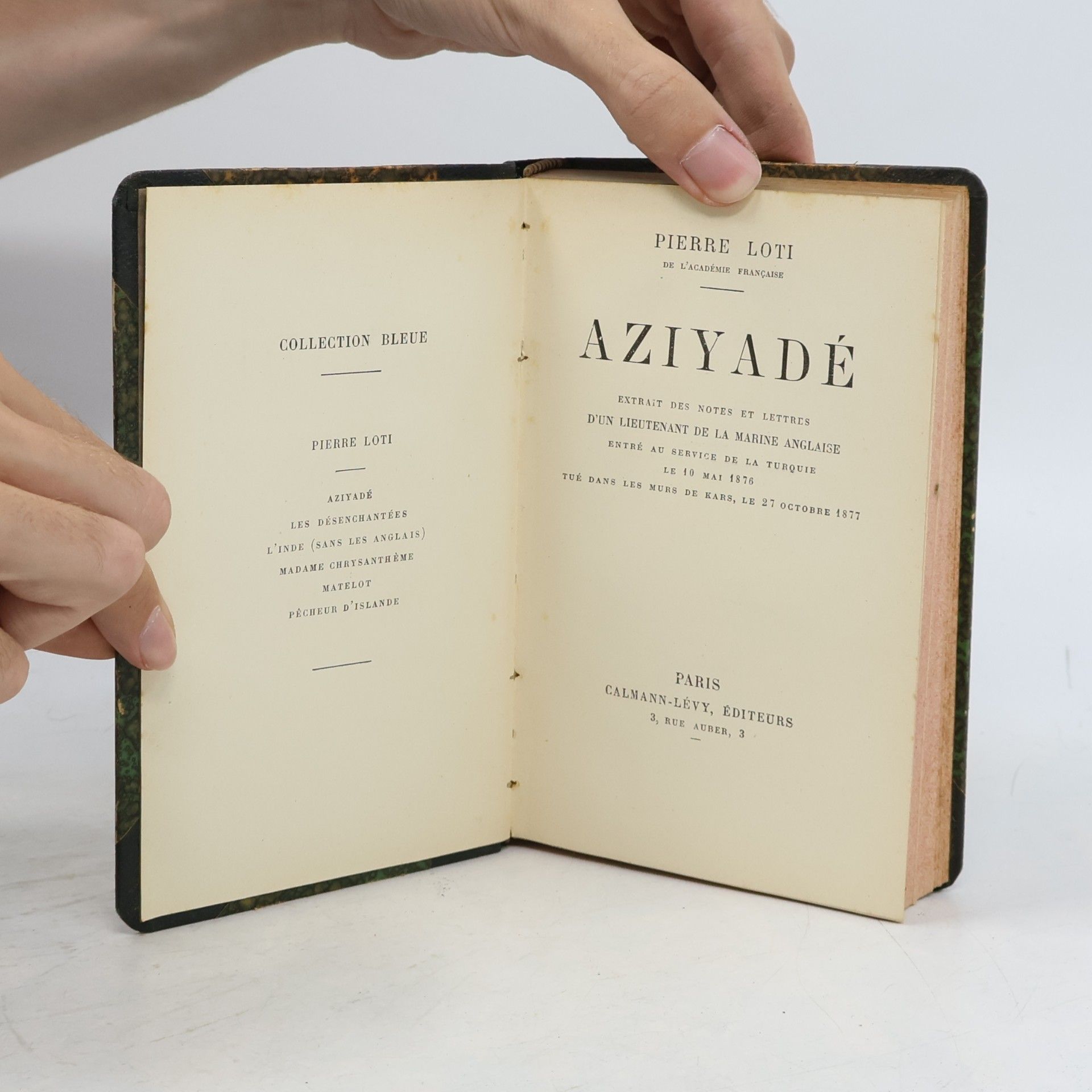 Pierre Loti Aziyadé