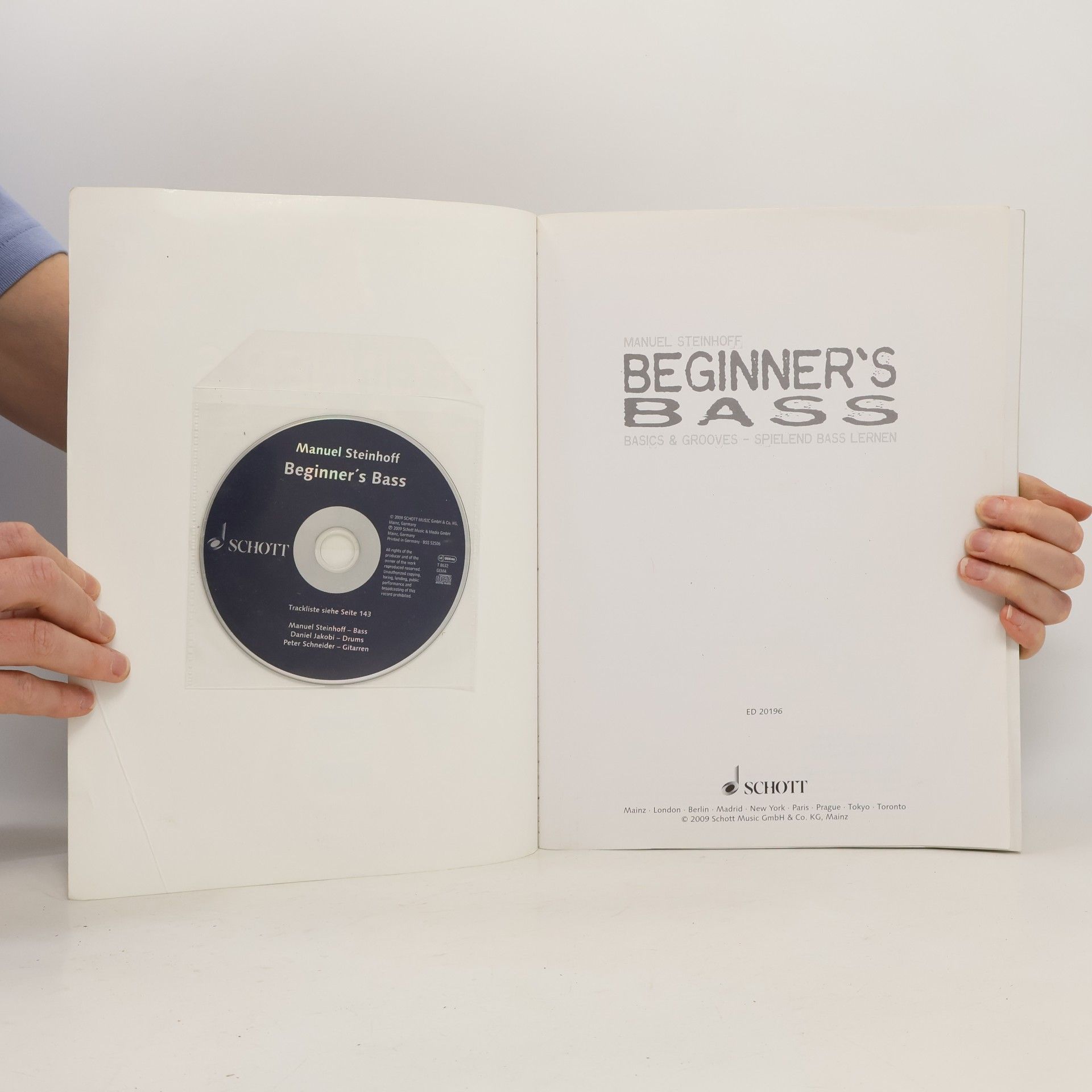 Manuel Steinhoff Beginner's Bass: Basics & Grooves - Spielend Bass Lernen