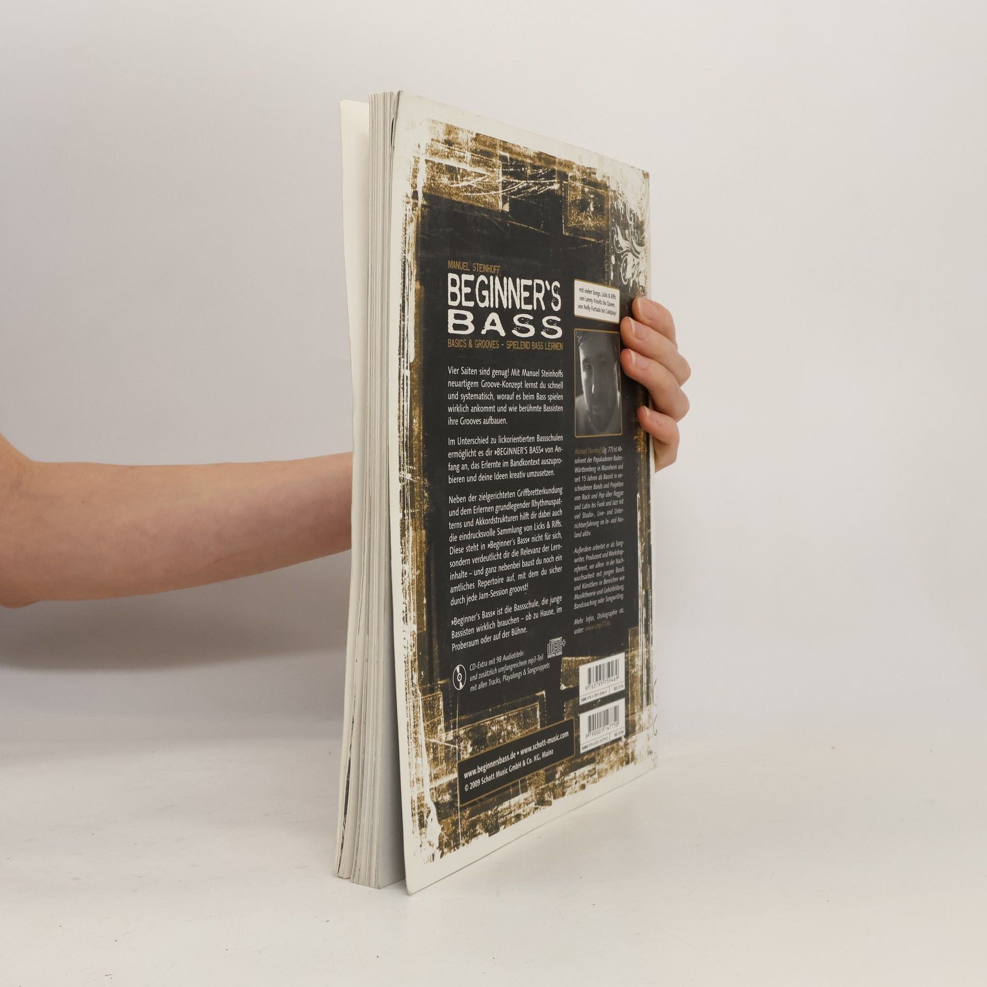 Manuel Steinhoff Beginner's Bass: Basics & Grooves - Spielend Bass Lernen