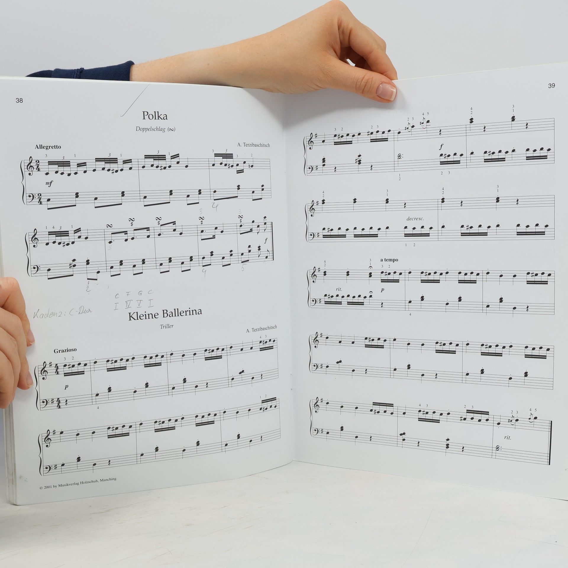 Anne Terzibaschitsch Etüden für Klavier