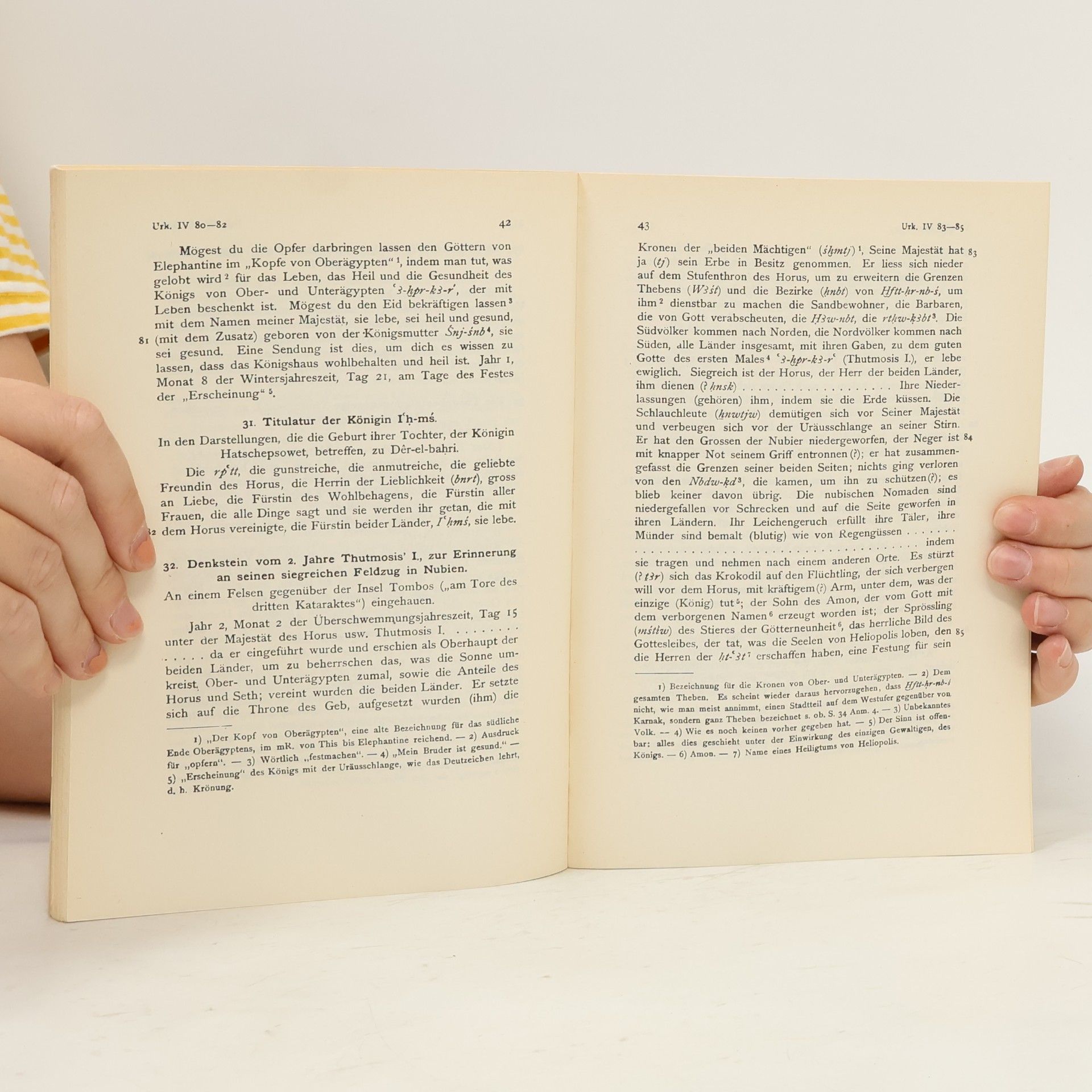 Autorenkollektiv Urkunden der 18. Dynastie