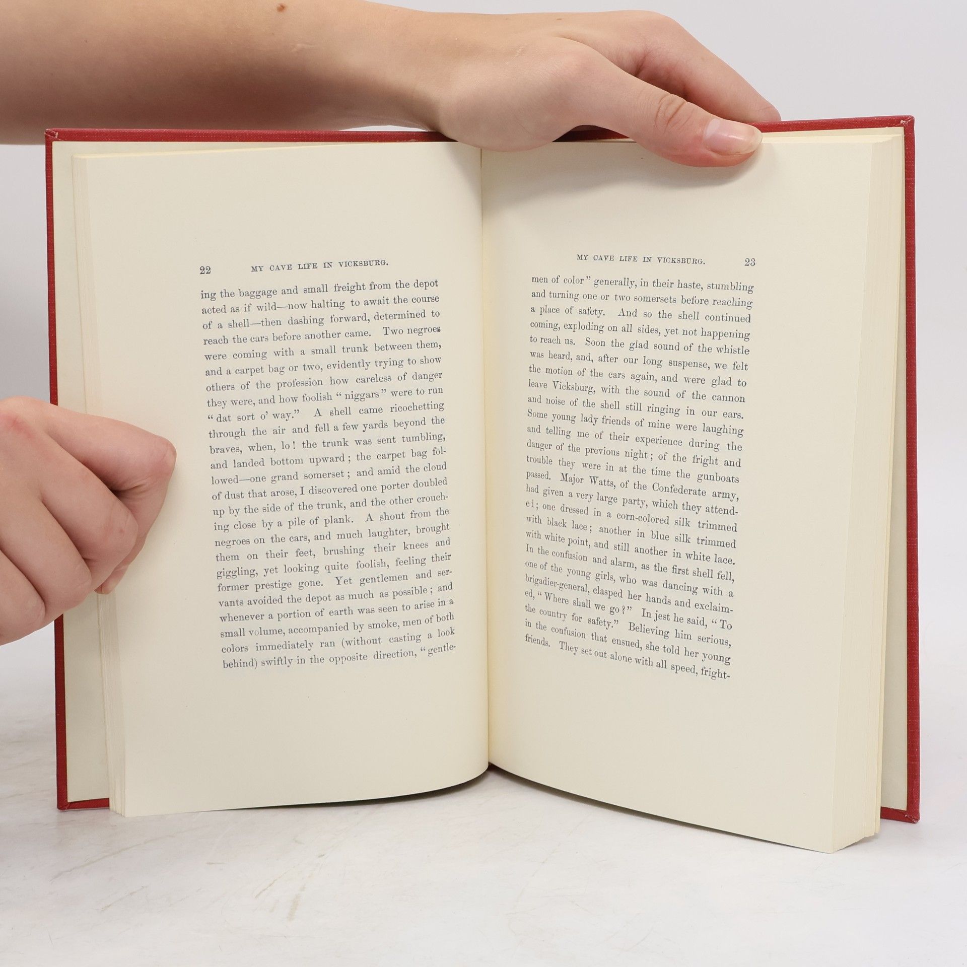Mary Ann Webster Loughborough My cave life in Vicksburg, with letters of trial and travel