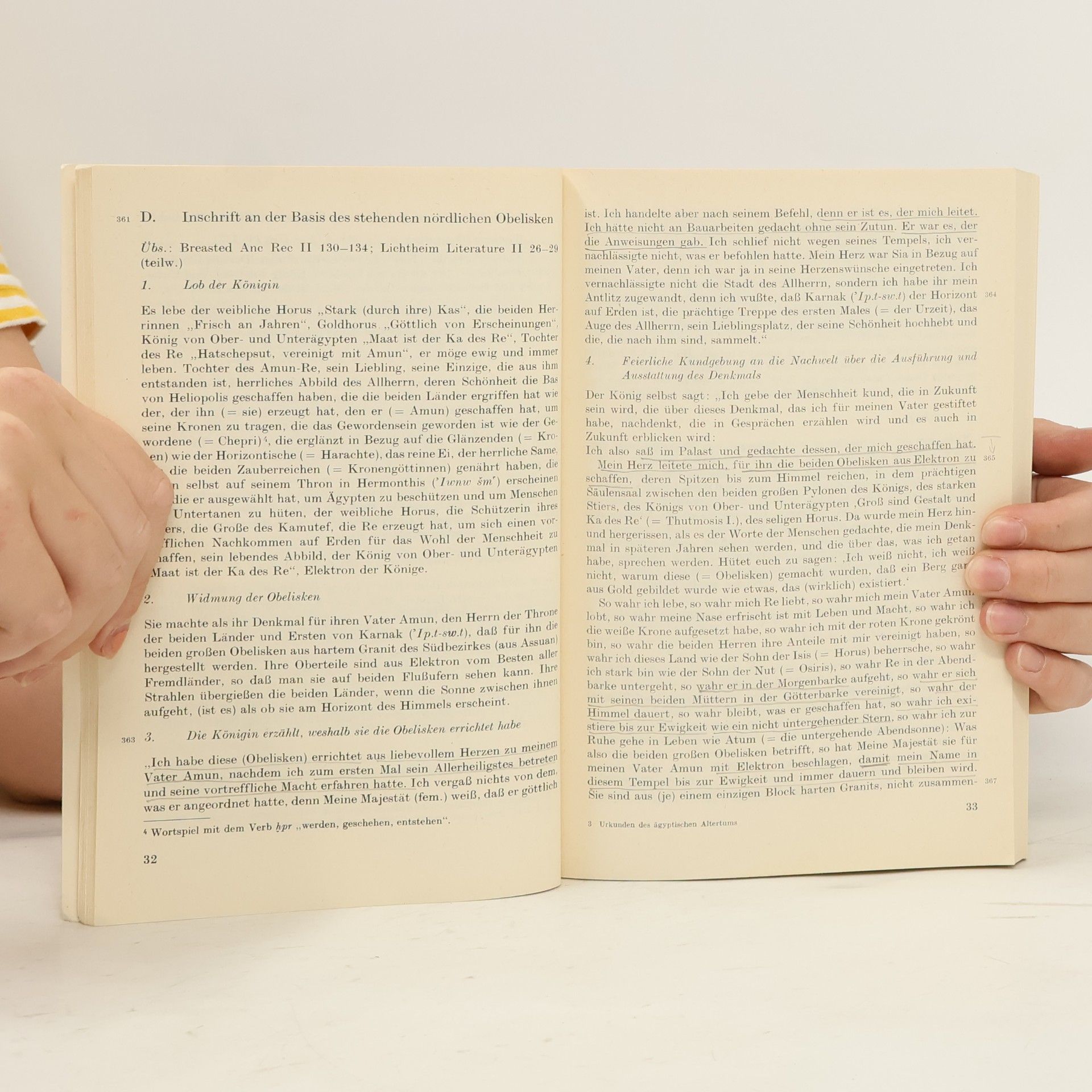 Autorenkollektiv Urkunden des 18. Dynastie