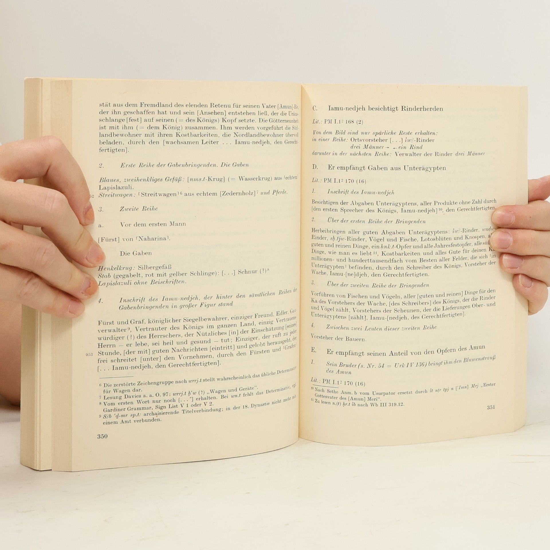 Autorenkollektiv Urkunden des 18. Dynastie