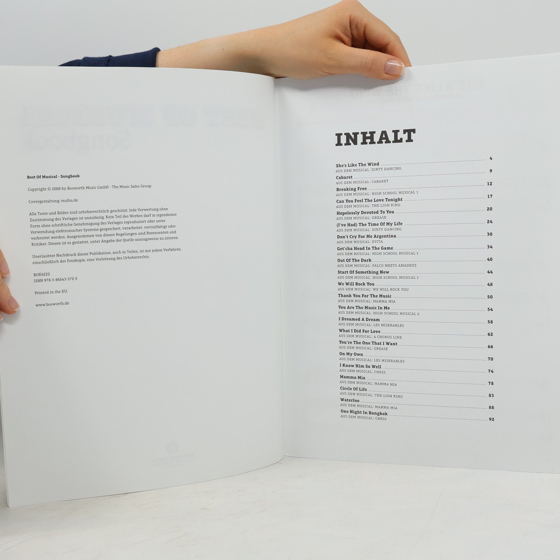 Autorenkollektiv Best of Musical - Songbook