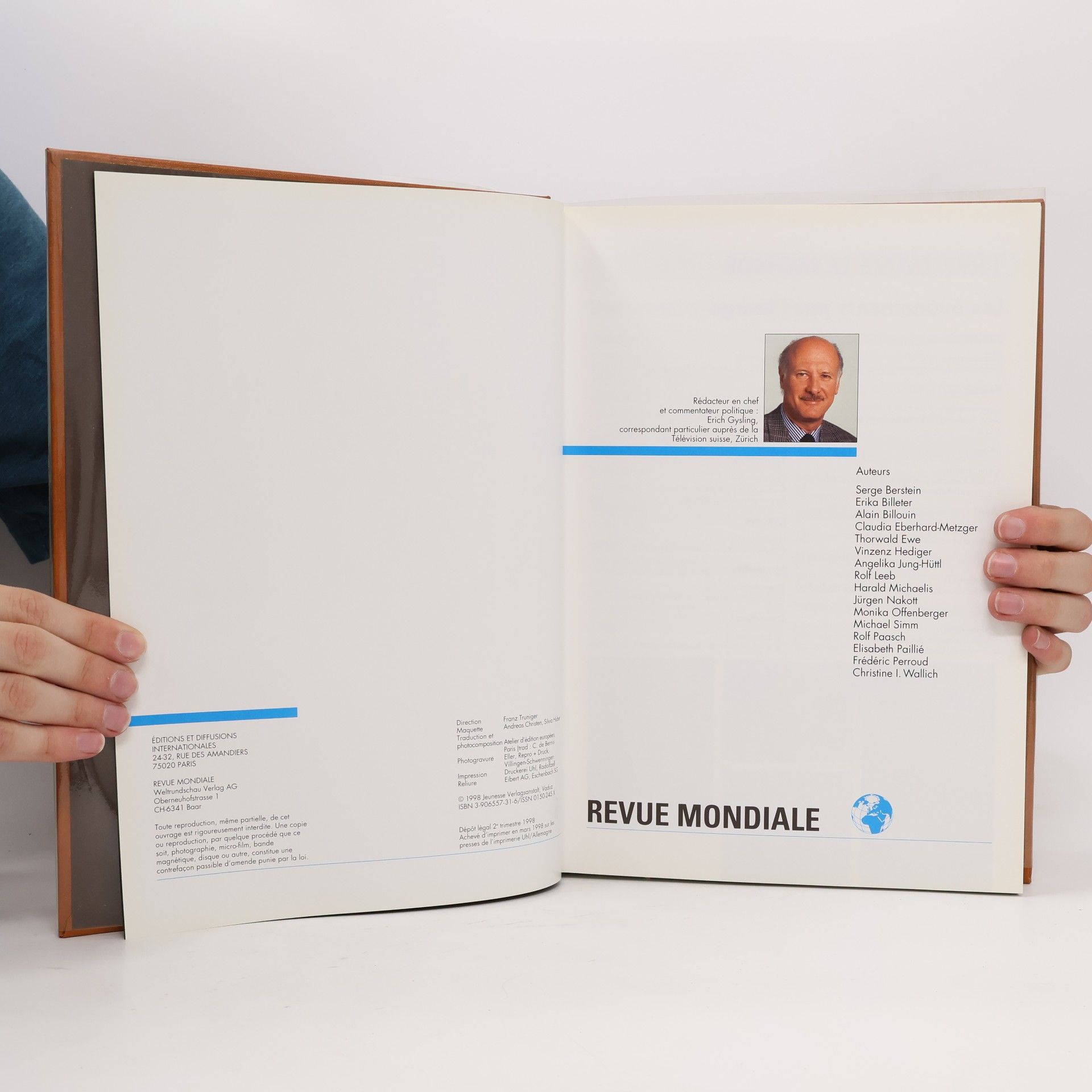 AA.VV. Revue Mondiale 1997