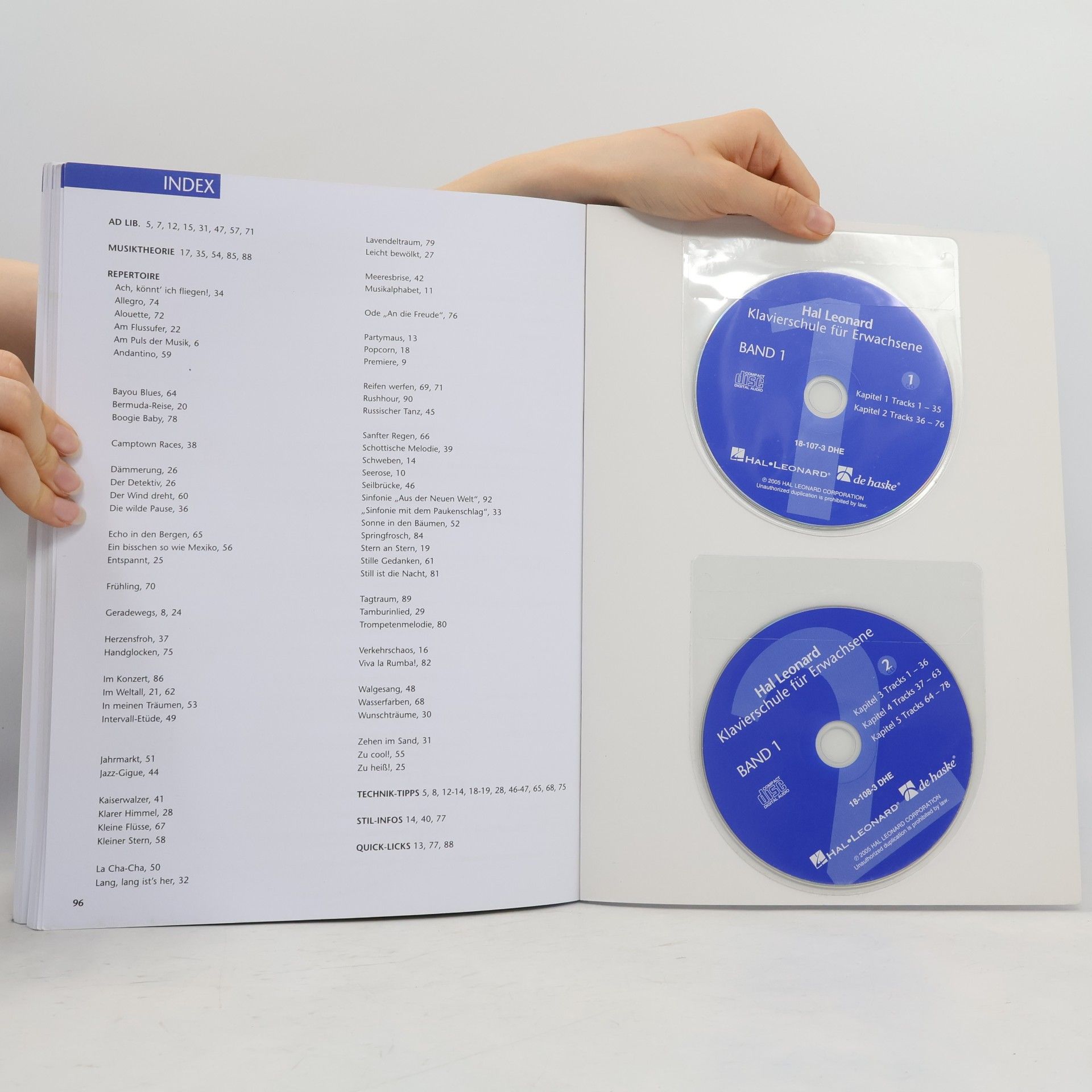 Fred Kern Hal Leonard Klavierschule für Erwachsene
