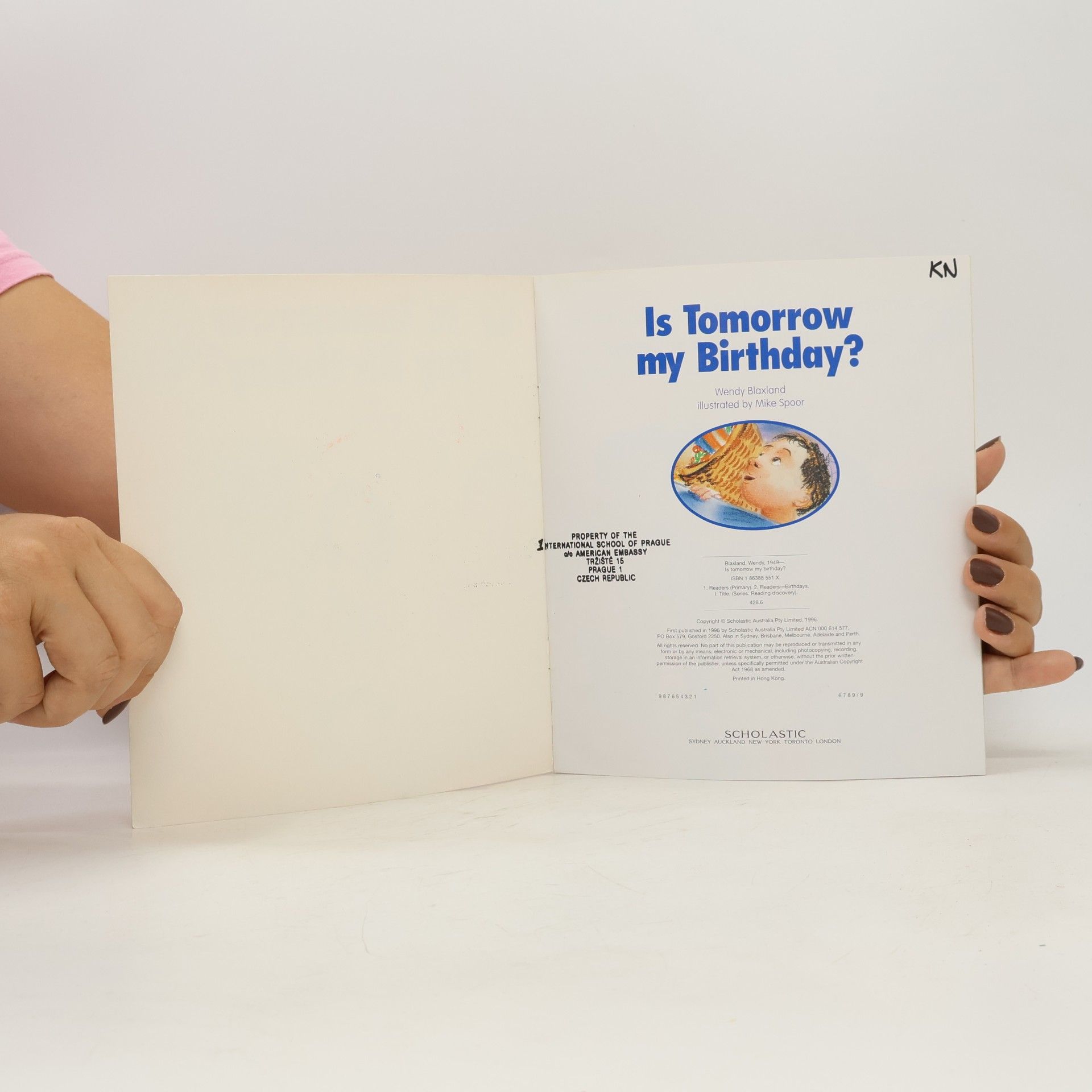 Wendy Blaxland Is Tomorrow My Birthday?
