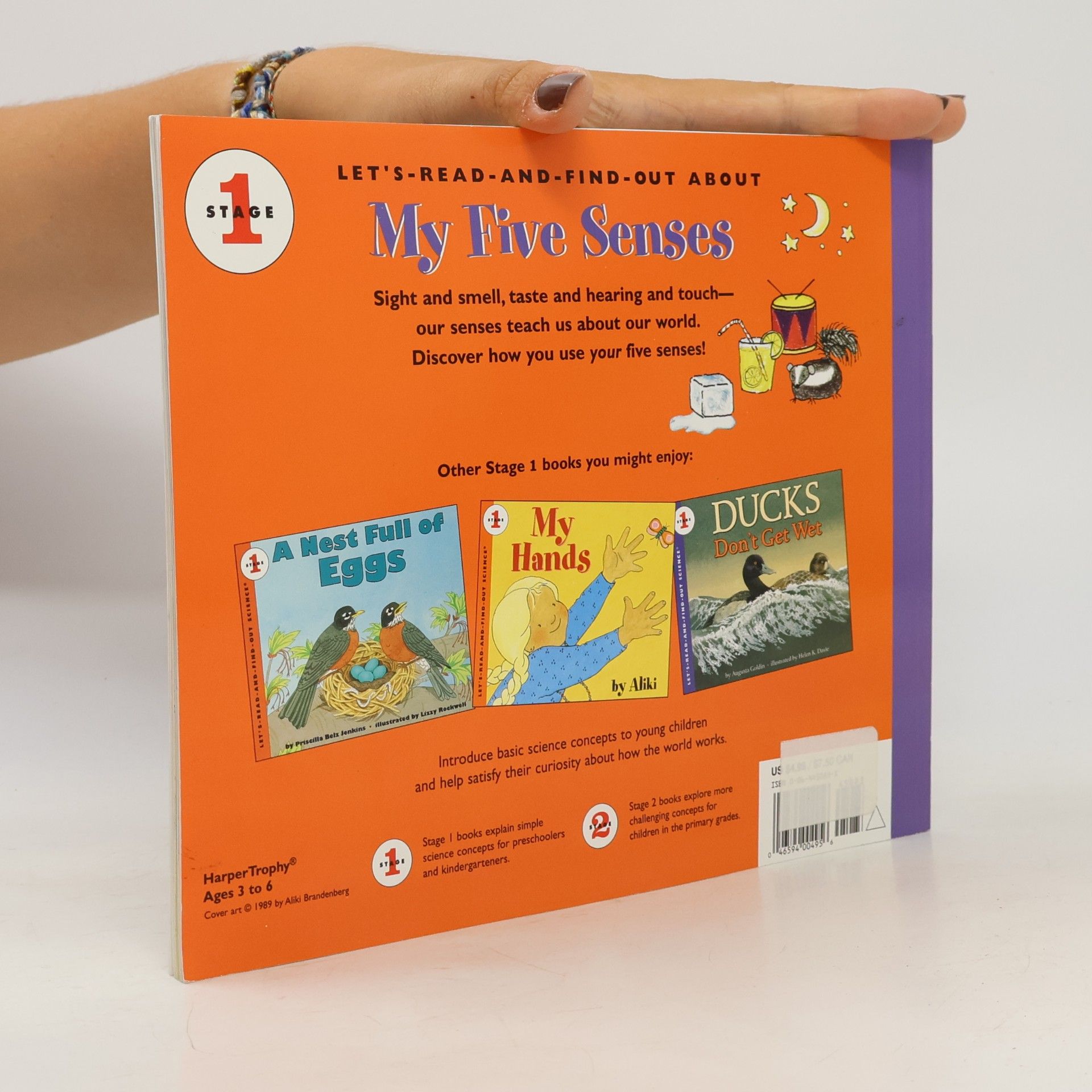 Aliki Brandenberg Let's-Read-and-Find-Out Science - 1: My Five Senses