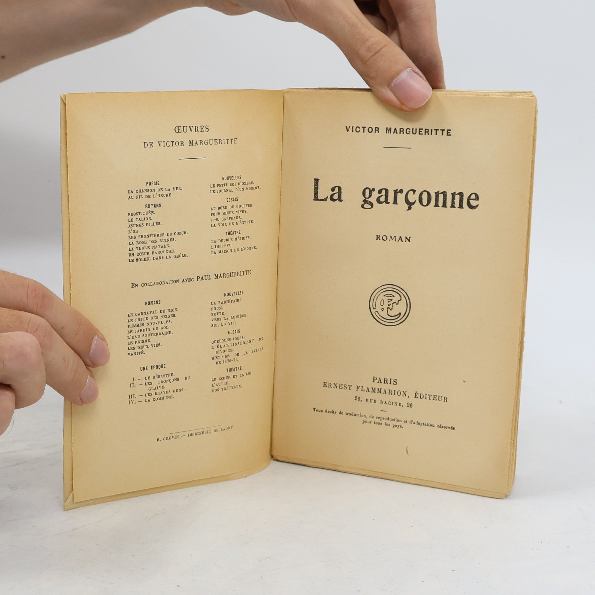 Victor Margueritte La garçonne