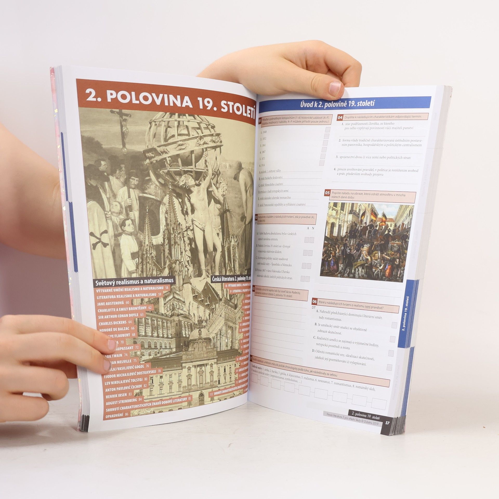 Jolana Fišarová Nová literatura 2 pro střední školy : pracovní sešit