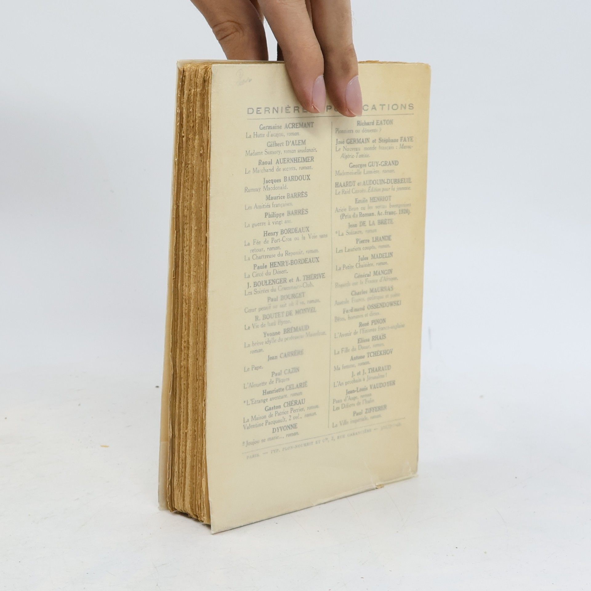 Pierre Loti Lettres de Pierre Loti à Madame Juliette Adam, 1880-1922