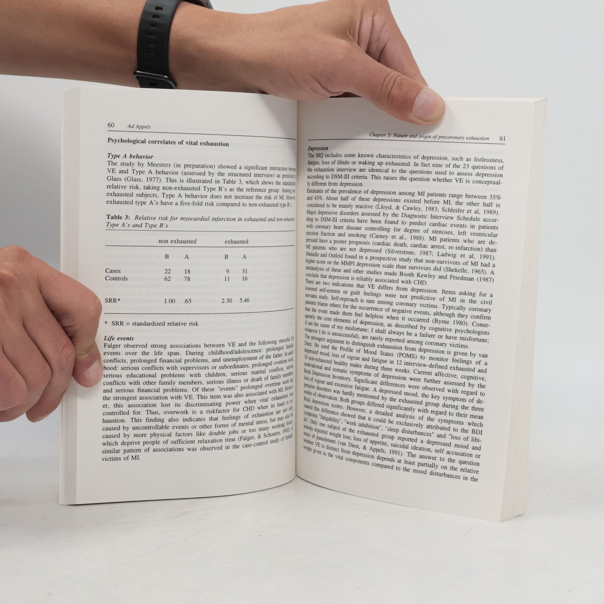 Experimental research in psychosomatics
