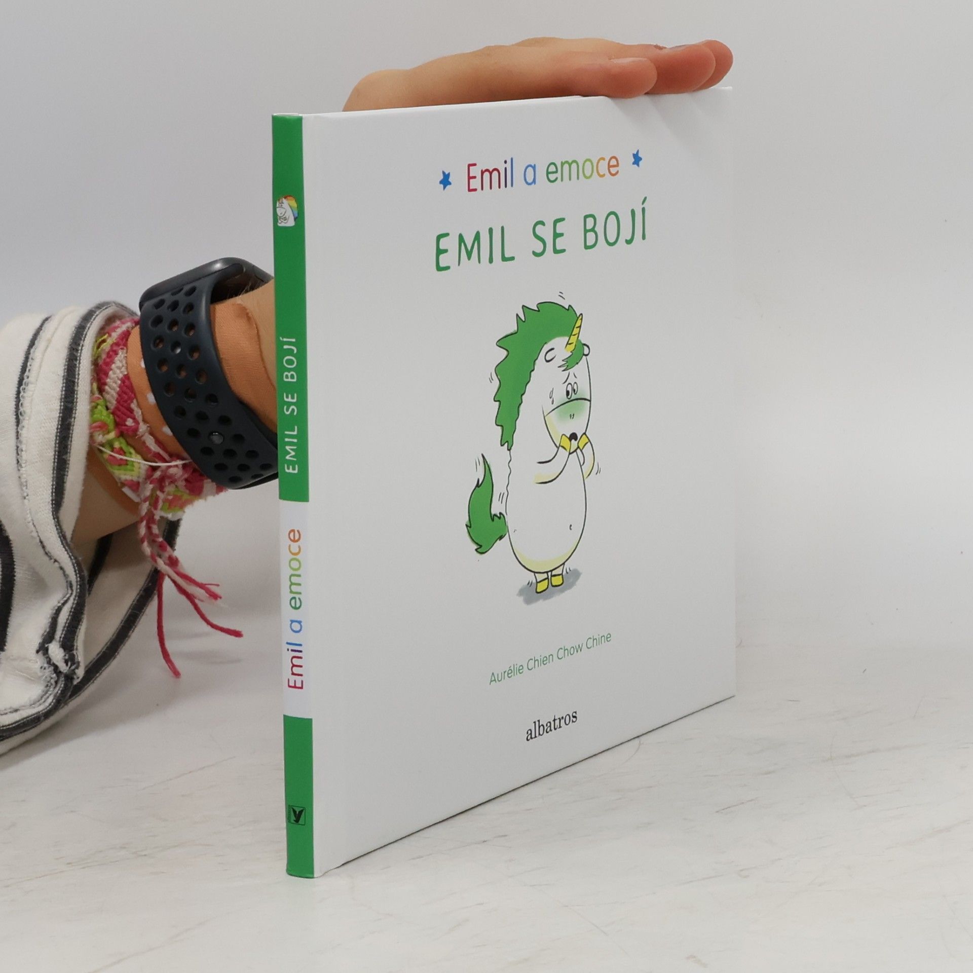 Aurélie Chien Chow Chine Emil se bojí