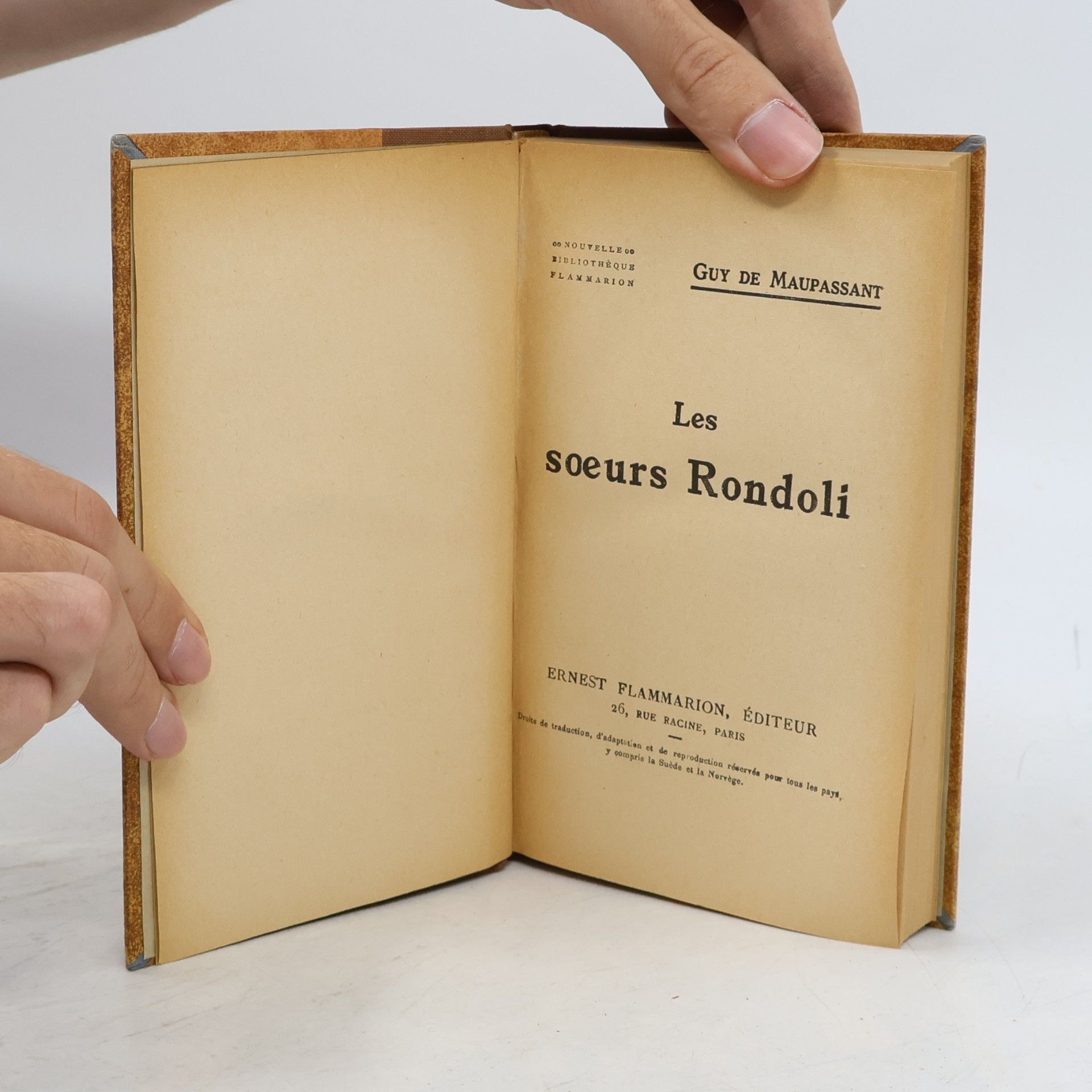 Guy de Maupassant Les soeurs Rondoli
