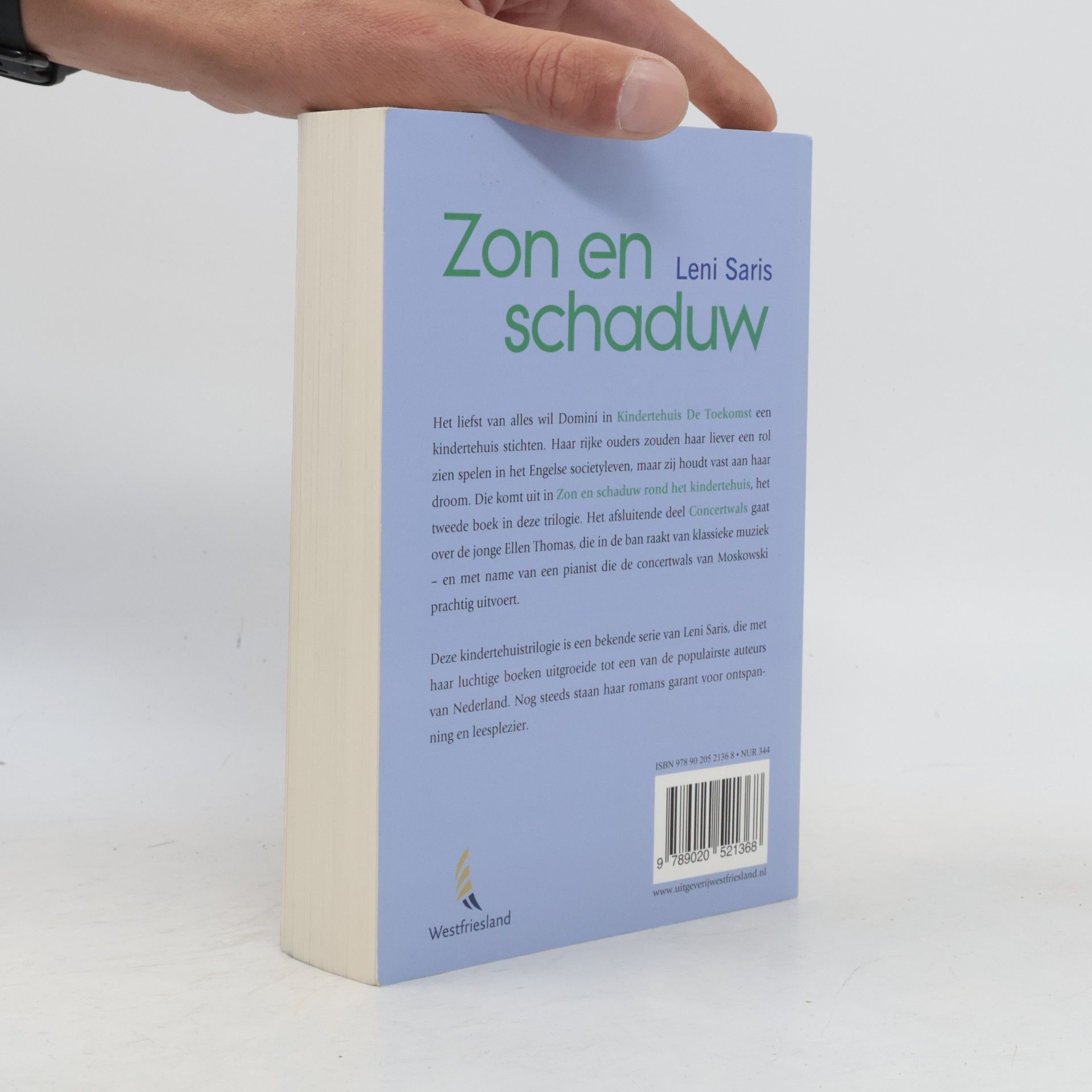 Leni Saris Zon en schaduw trilogie