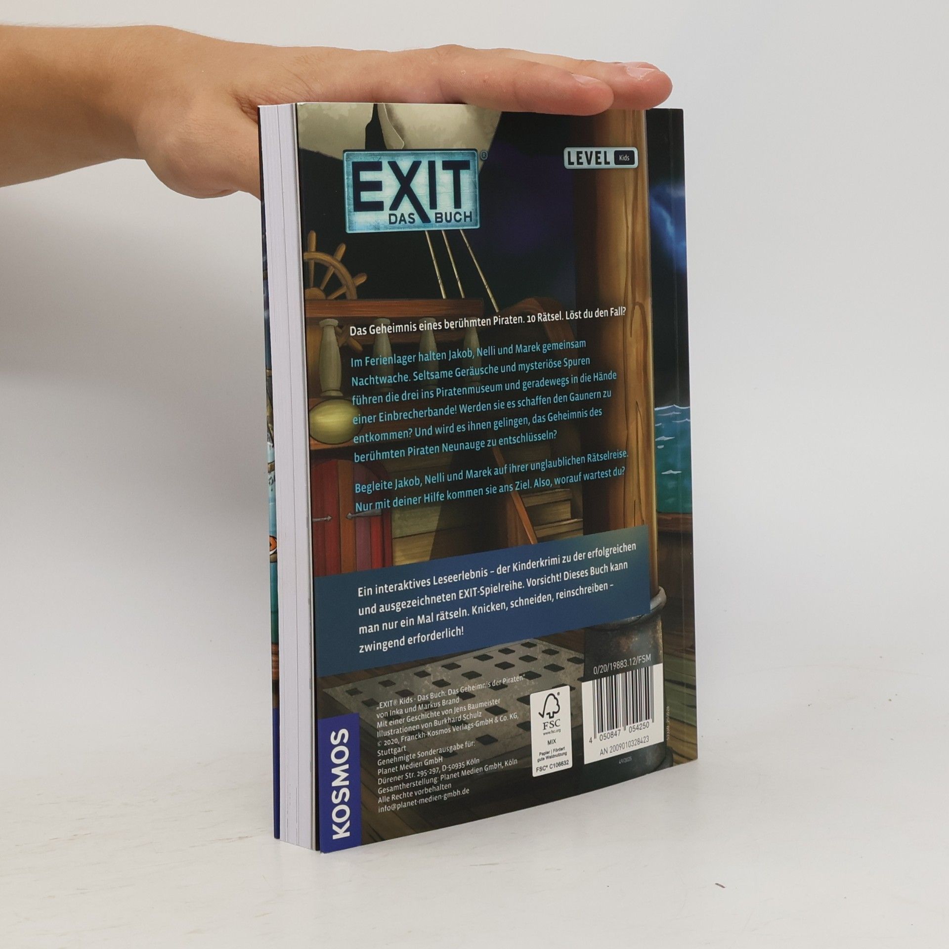 Markus Brand EXIT - Das Buch. Das Geheimnis der Piraten