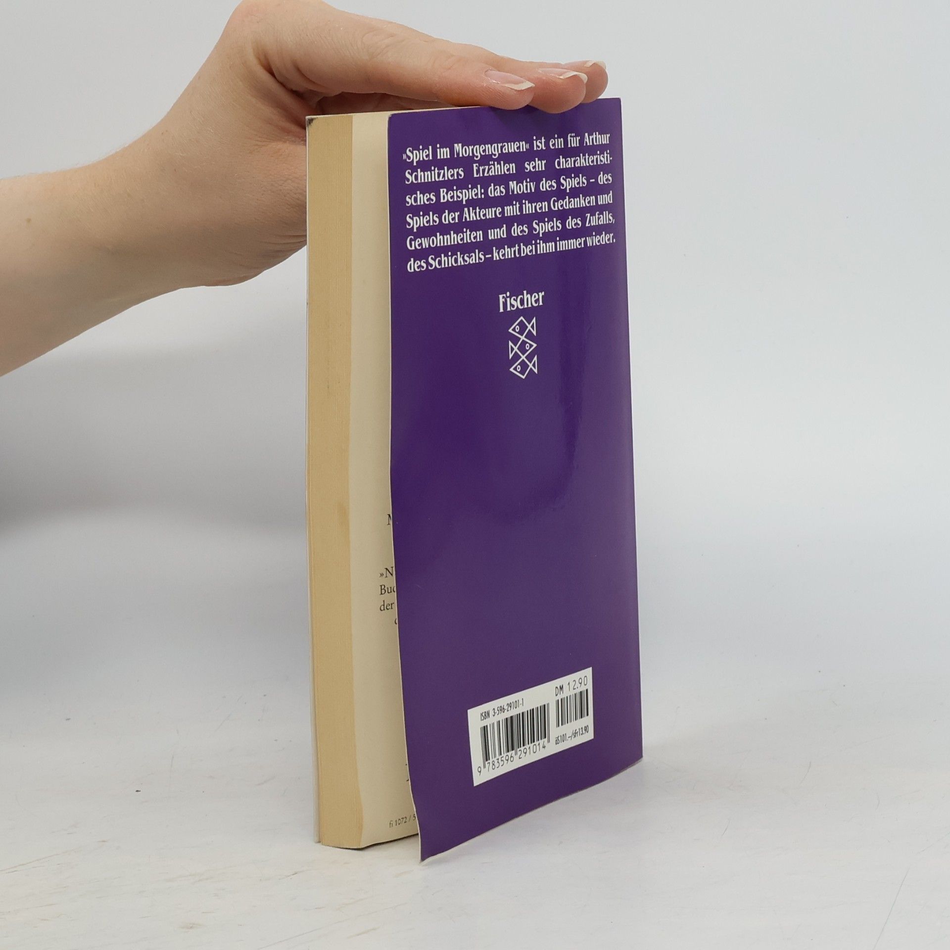 Arthur Schnitzler Spiel im Morgengrauen