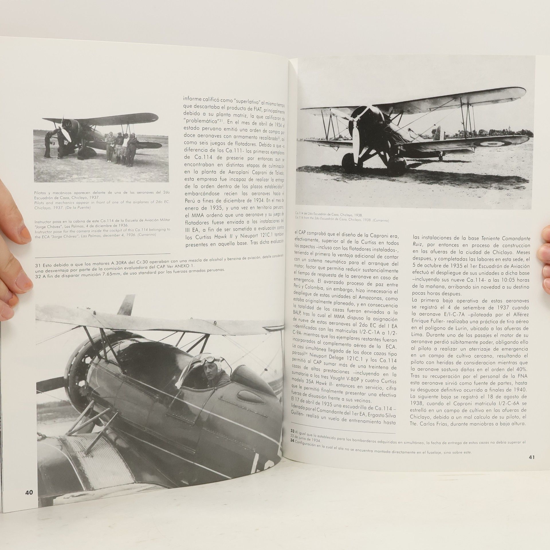 Amaru Tincopa Gallegos Fábrica Nacional de Aviones Caproni Peruana