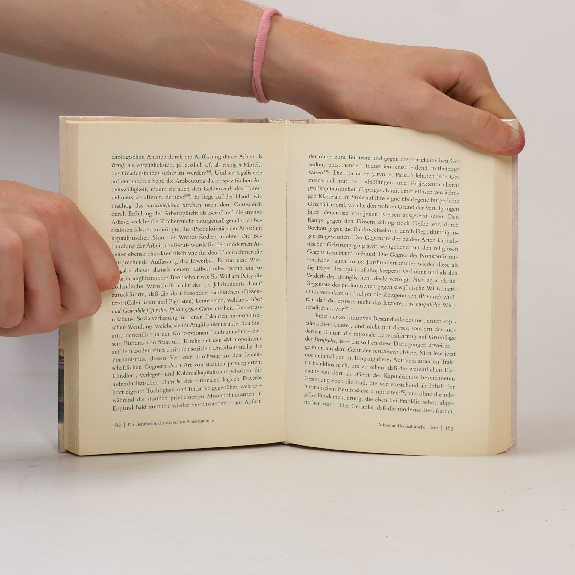 Max Weber Die protestantische Ethik und der Geist des Kapitalismus