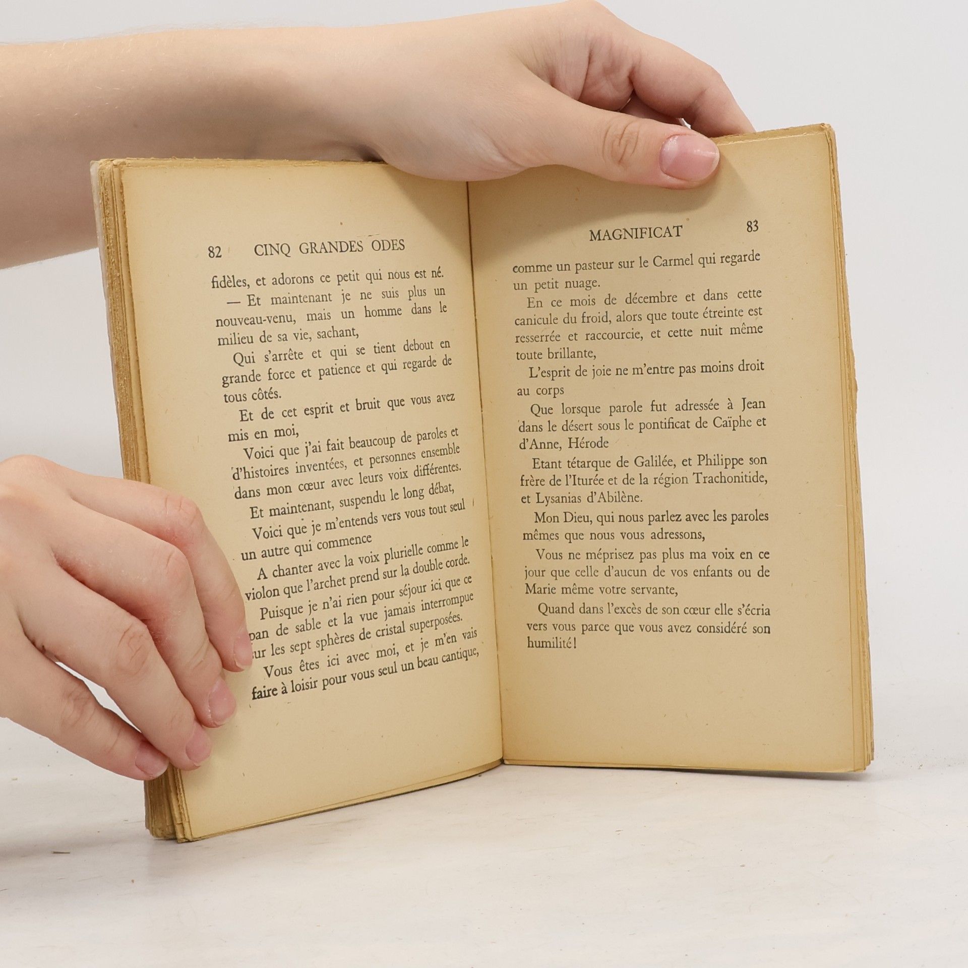 Paul Claudel Cinq Grandes Odes