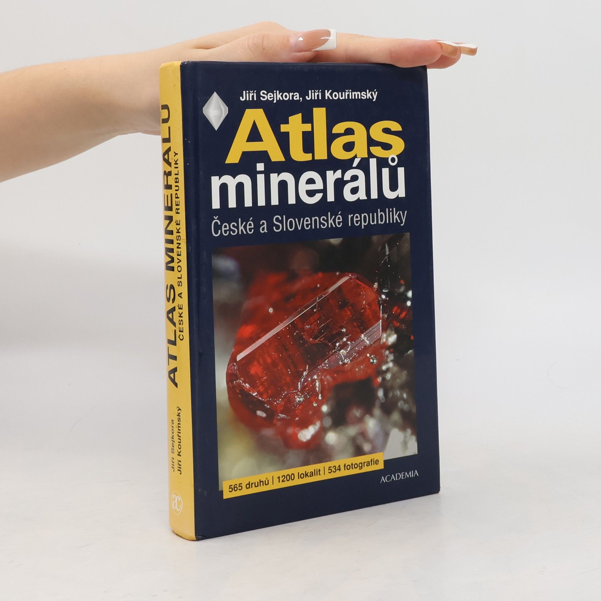 Jiří Sejkora Atlas minerálů České a Slovenské republiky