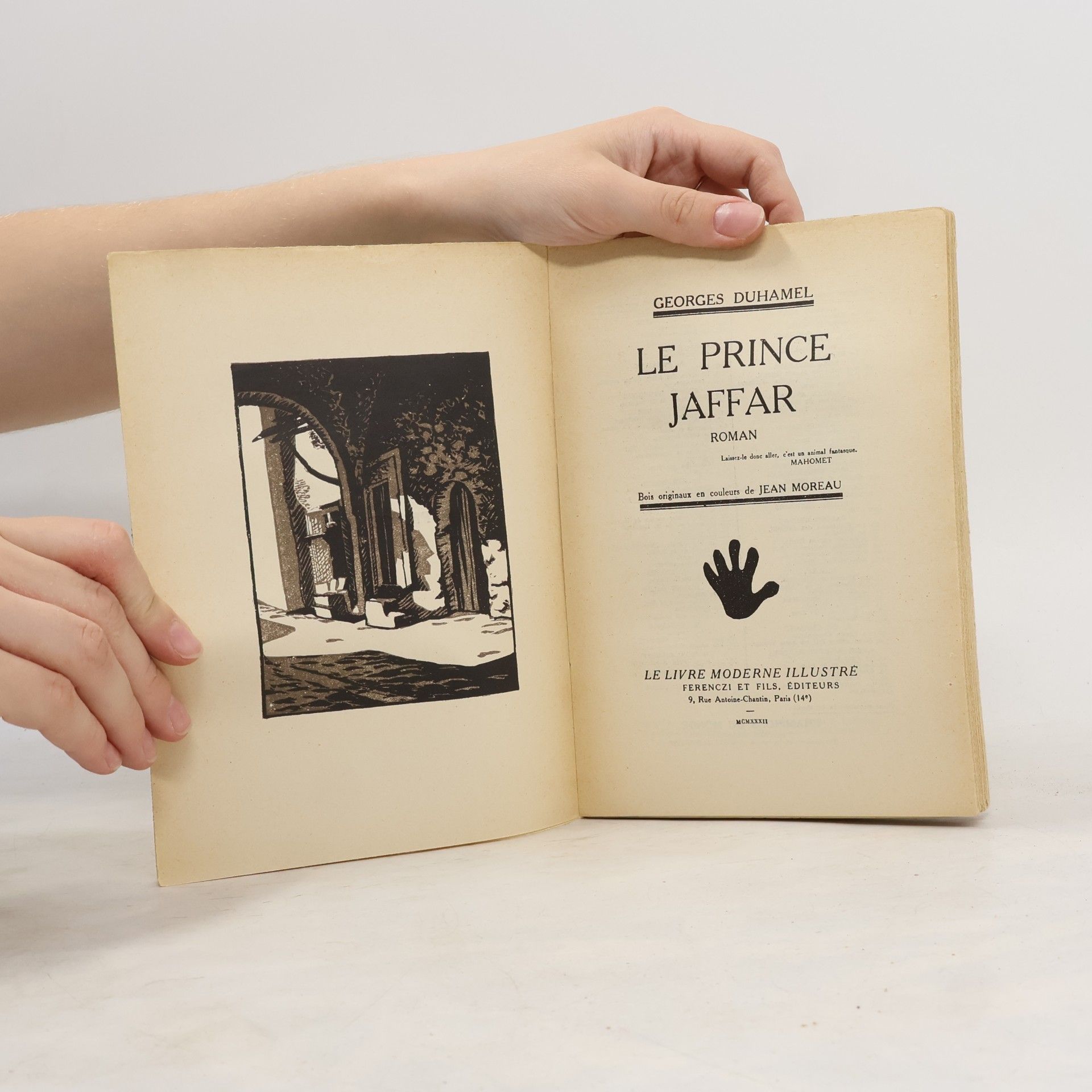 Georges Duhamel Le Prince Jaffar