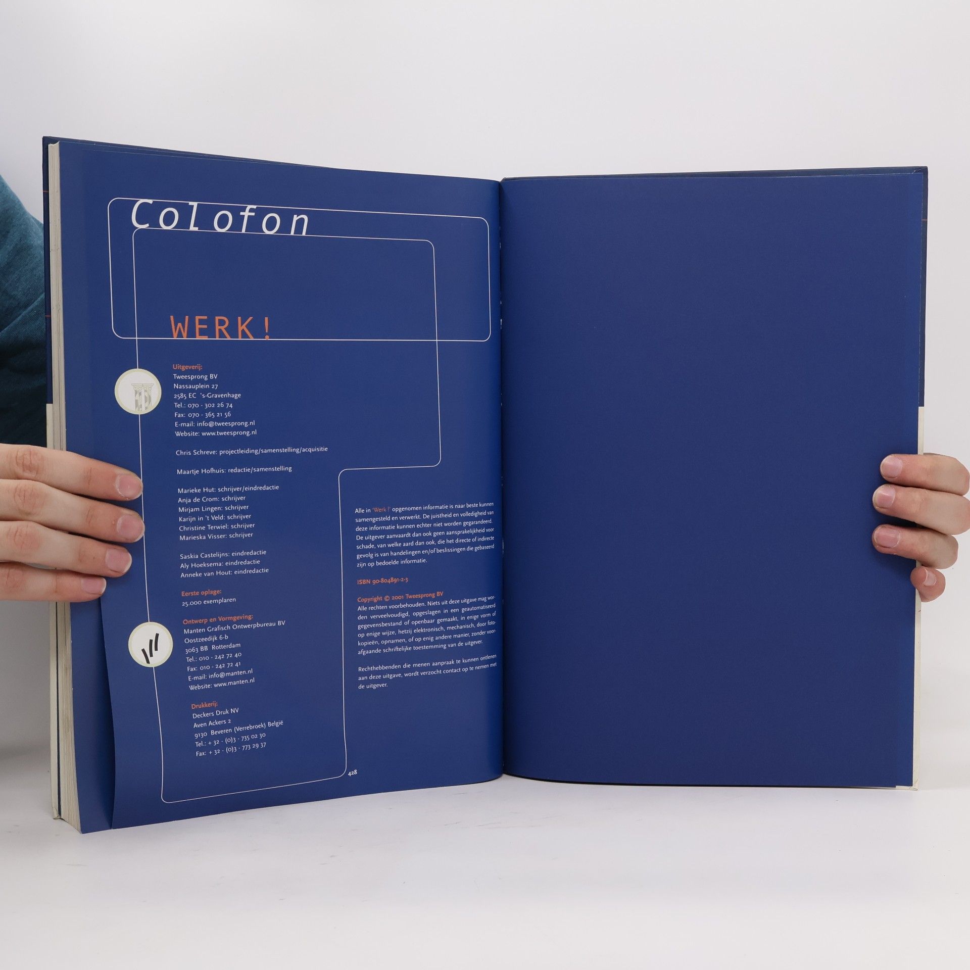 Autores varios Werk! 100 Nederlandse Carrières
