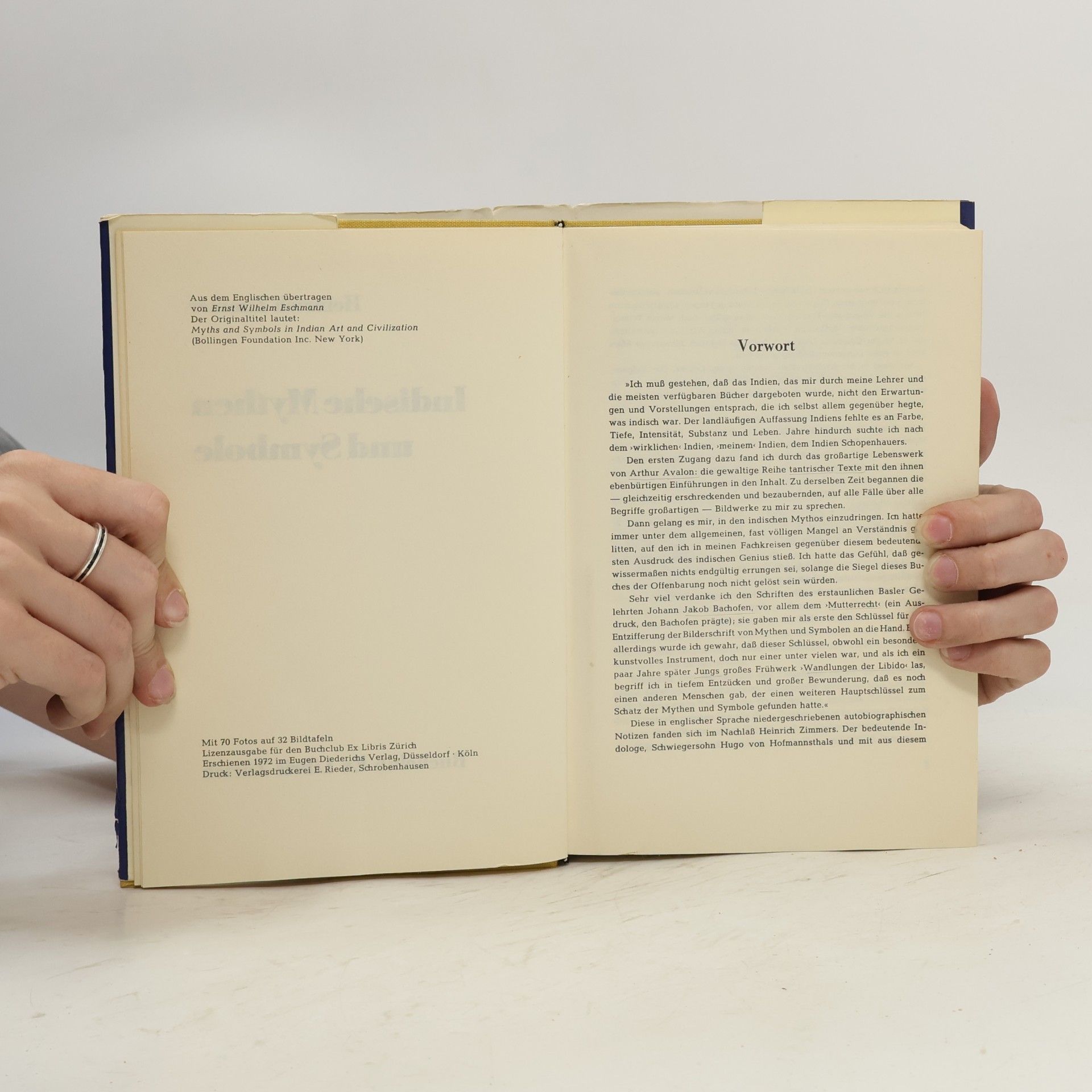 Heinrich Robert Zimmer Indische Mythen und Symbole