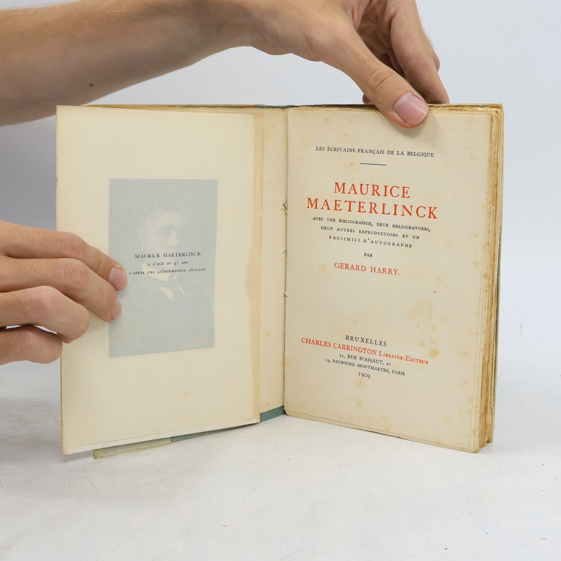 Gerard Harry Maurice Maeterlinck