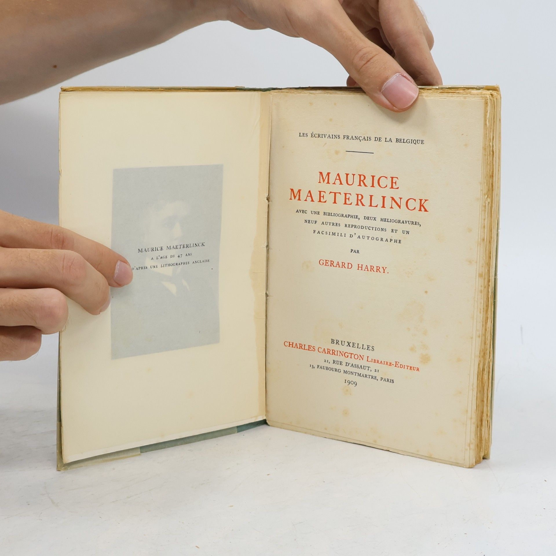 Gerard Harry Maurice Maeterlinck