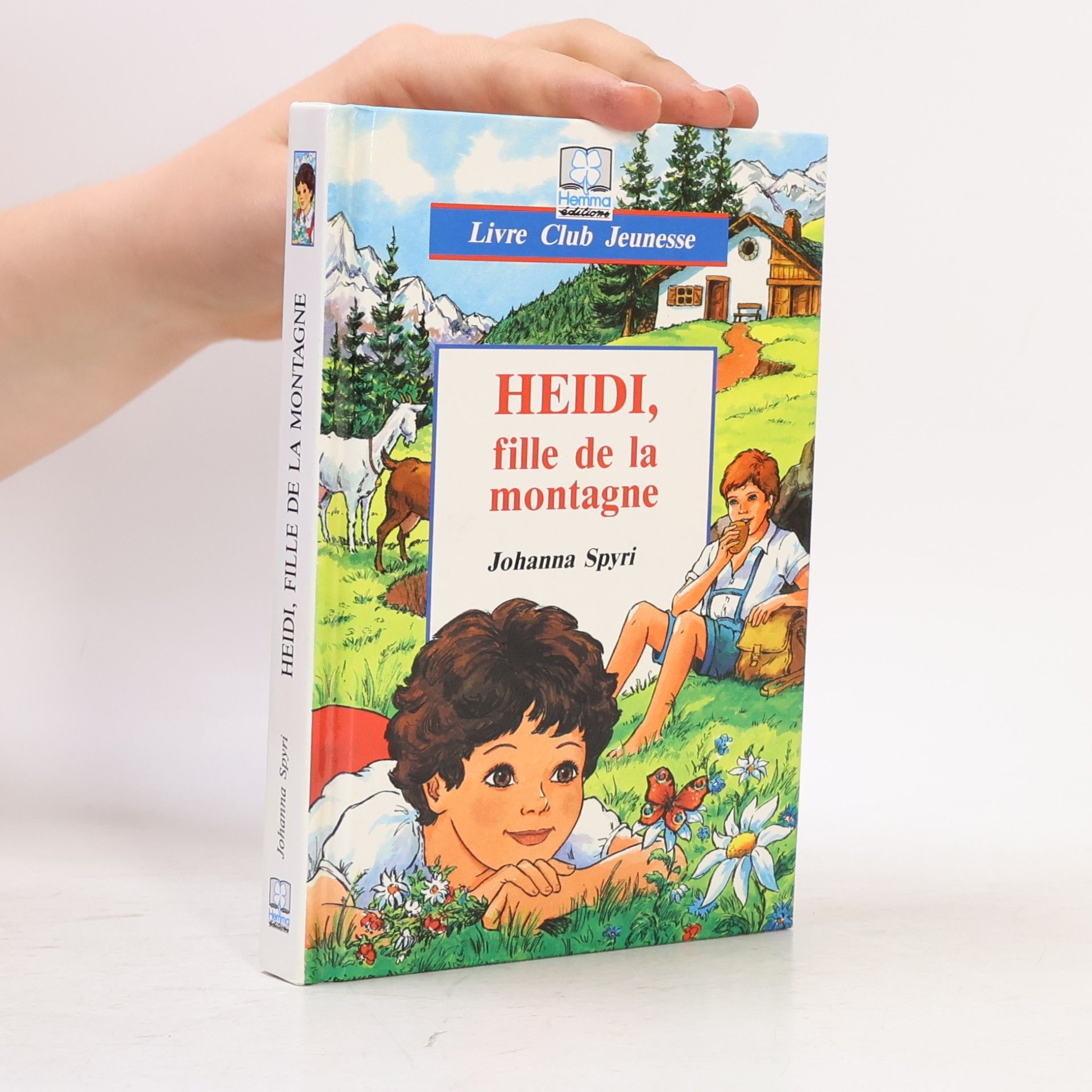 Livre Club Jeunesse: Heidi, fille de la montagne
