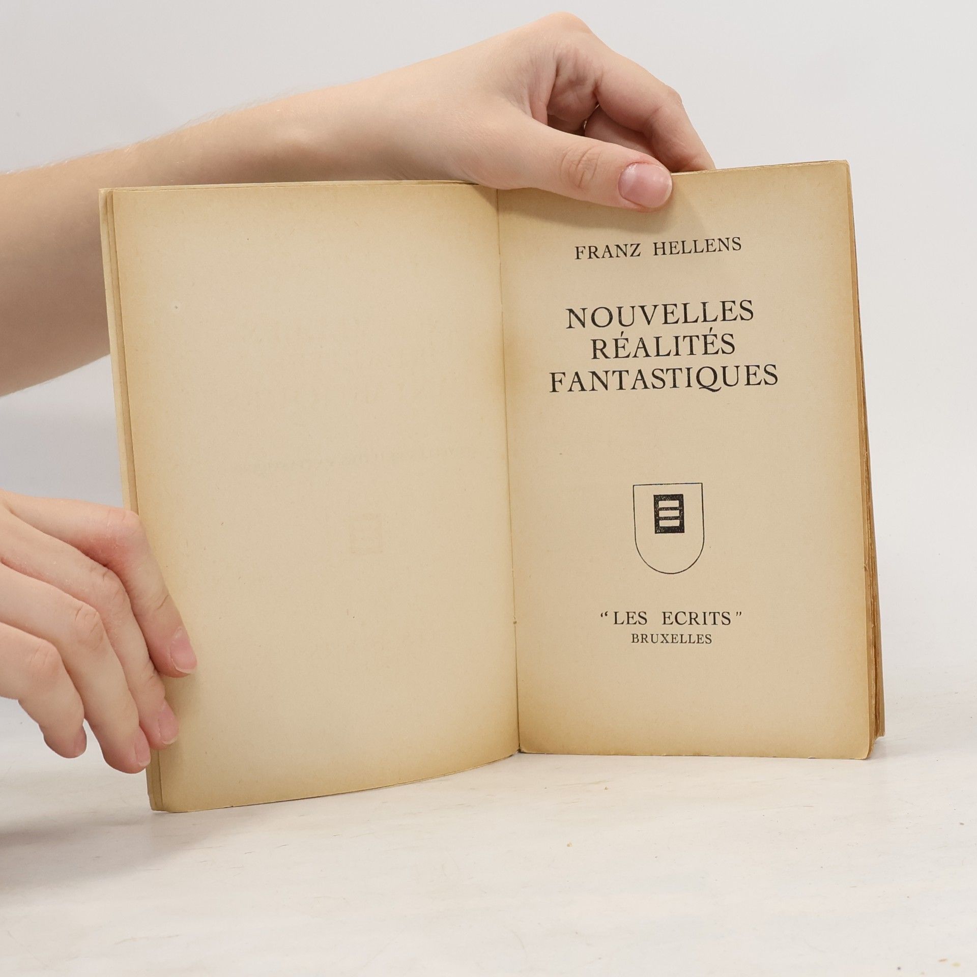 Franz Hellens Nouvelles Réalités fantastiques