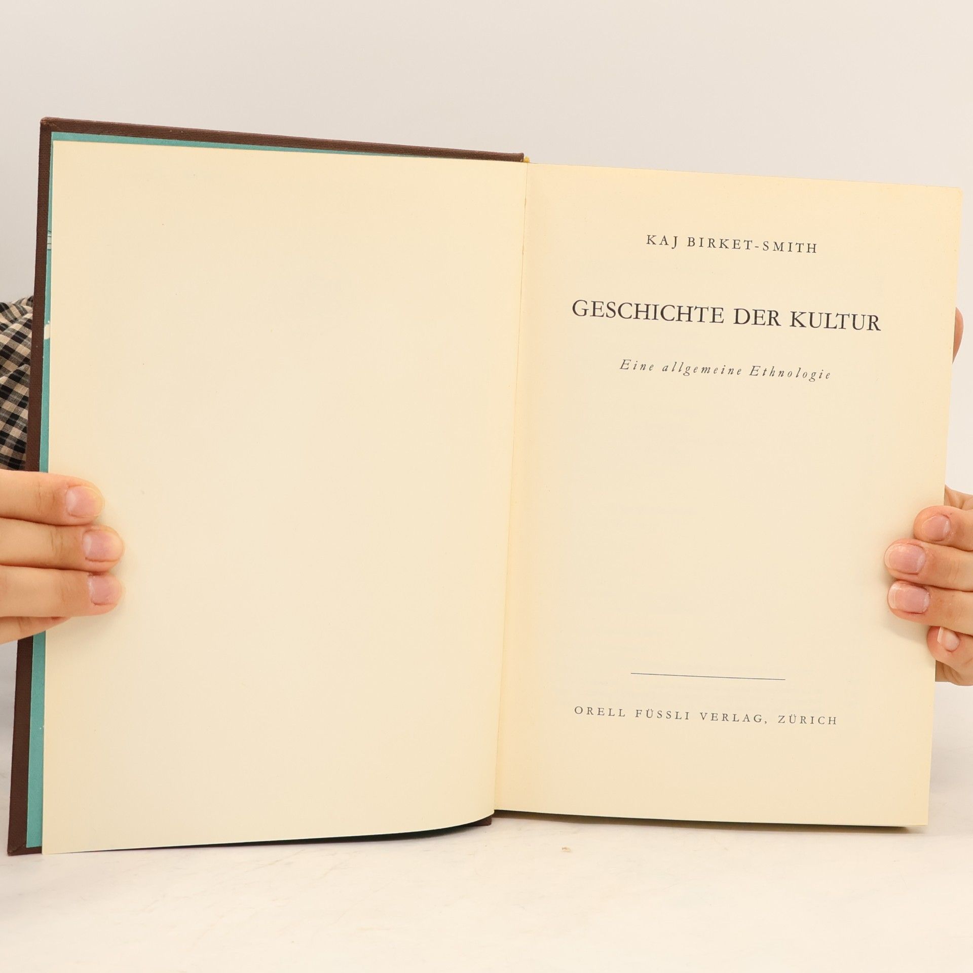 Birket Kaj Smith Geschichte der Kultur