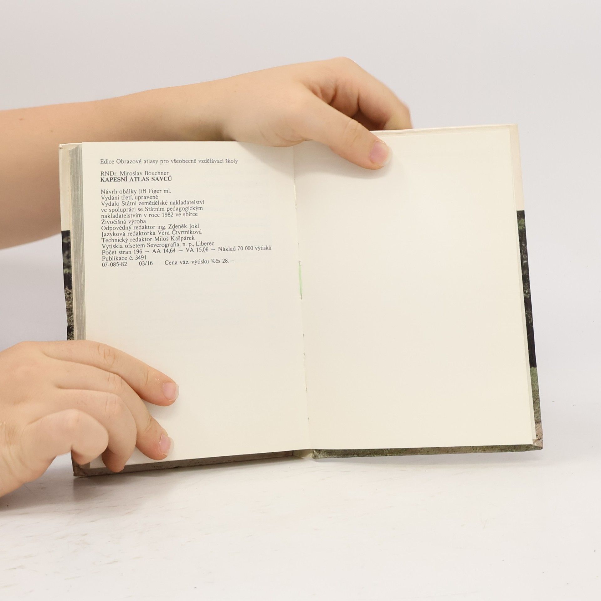 Miroslav Bouchner Kapesní atlas savců