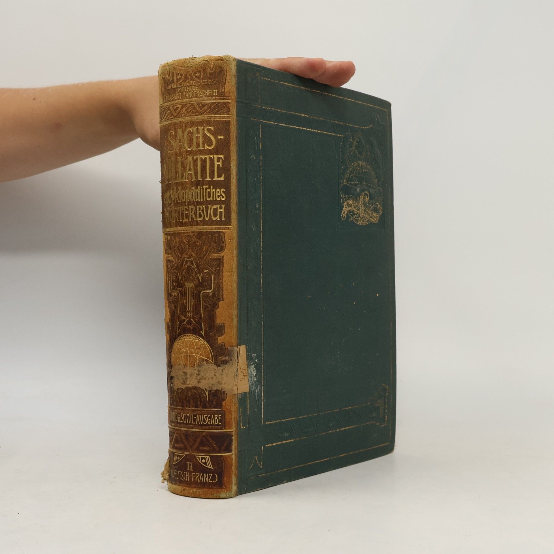 Karl Sachs Sachs-Villatte Enzyklopädisches Französisch-Deutsches und Deutsch-Französisches Wörterbuch