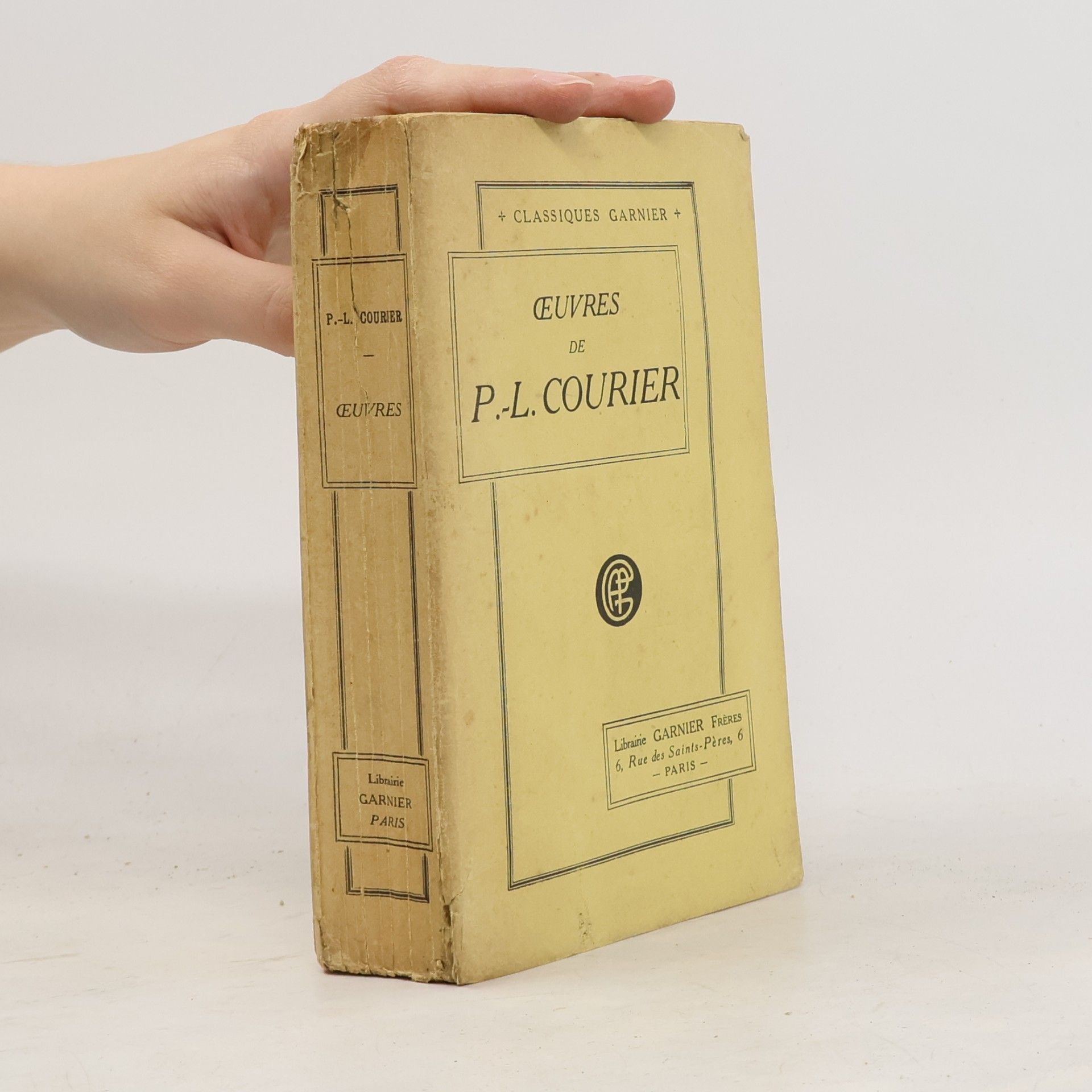 Oeuvres de P.L. Courier