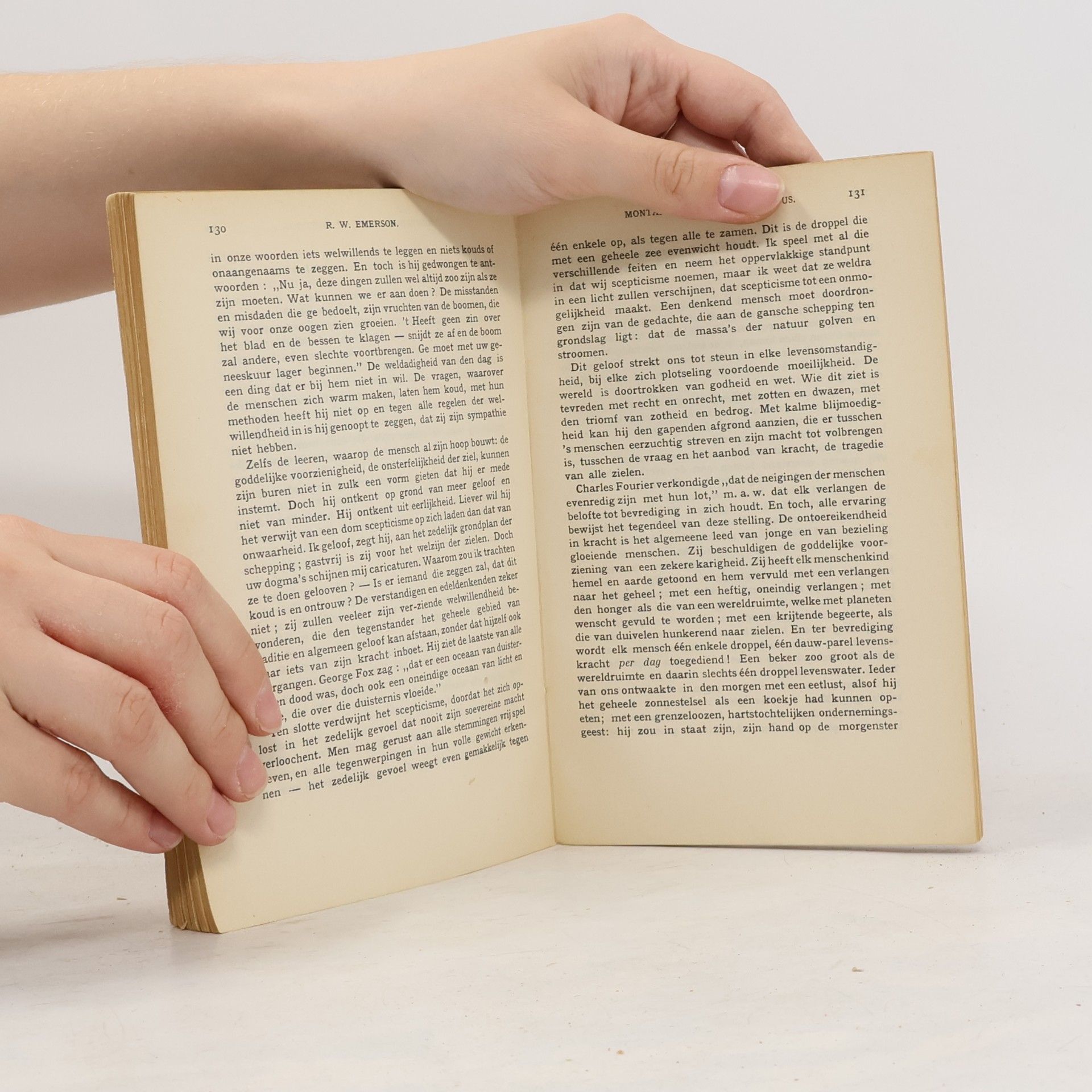 Ralph Waldo Emerson Vertegenwoordigers der Menschheid