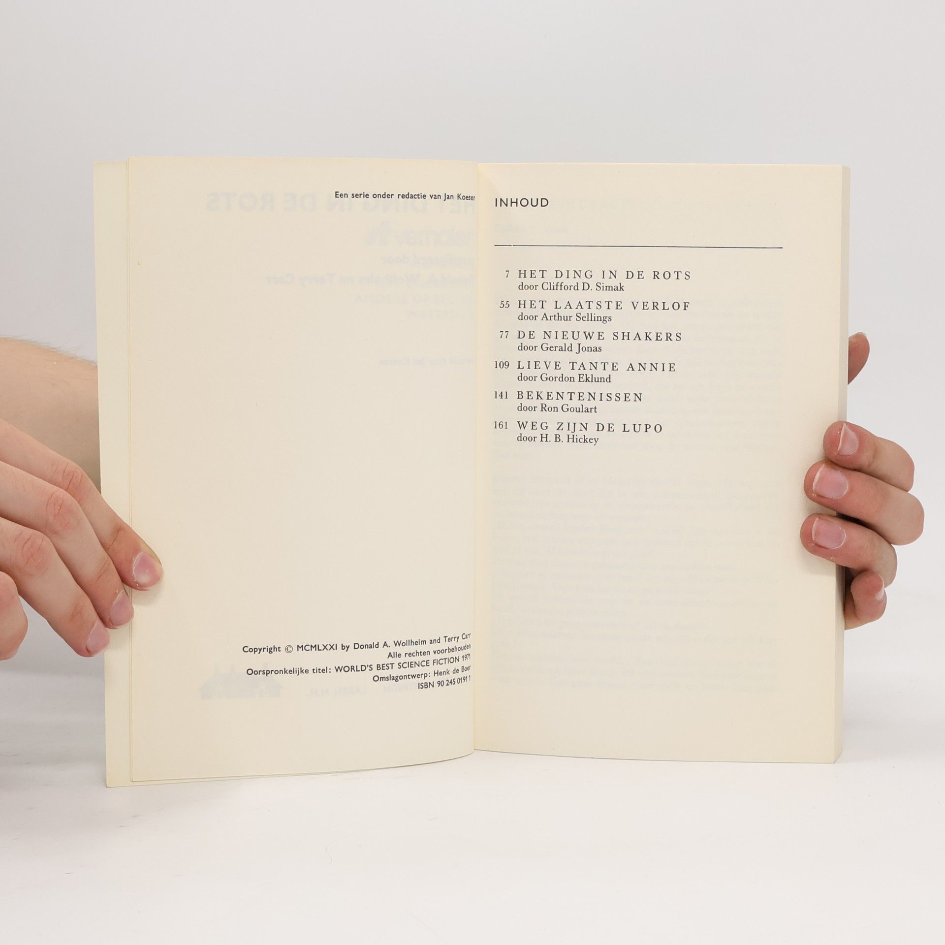Autorenkollektiv SF Verhalen 4 - Het ding in de rots