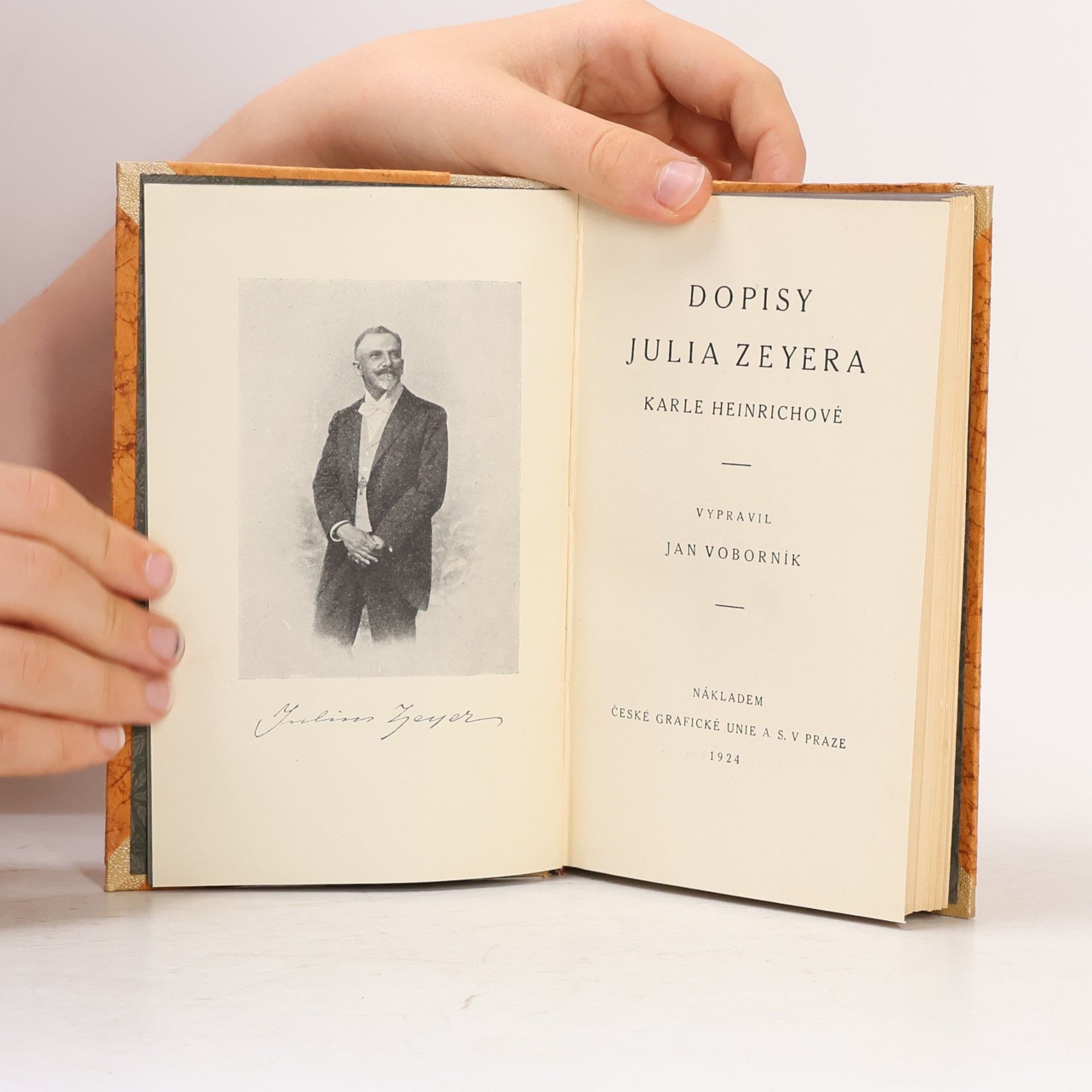 Julius Zeyer Dopisy Julia Zeyera Karle Heinrichové