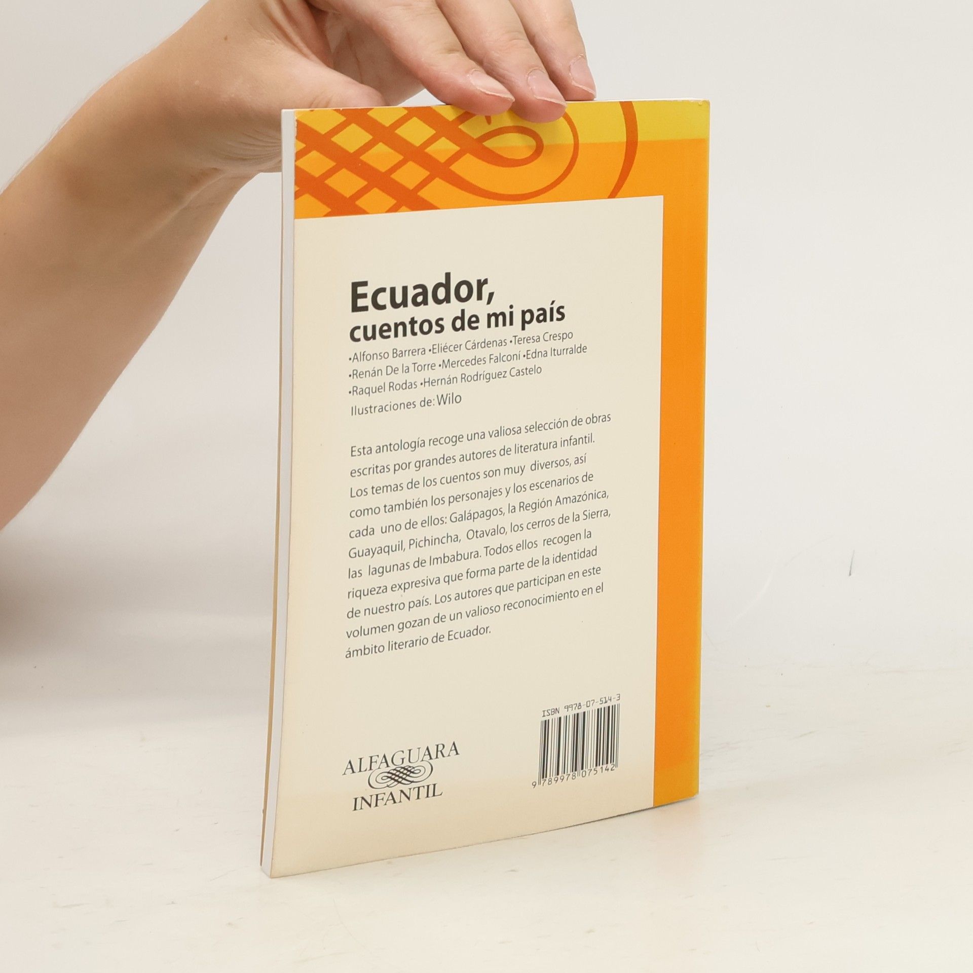 Eliécer Cárdenas Ecuador, cuentos de mi país