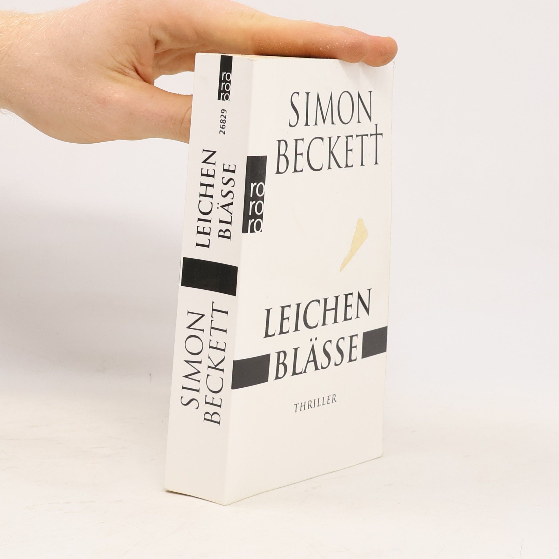 Simon Beckett Leichenblässe